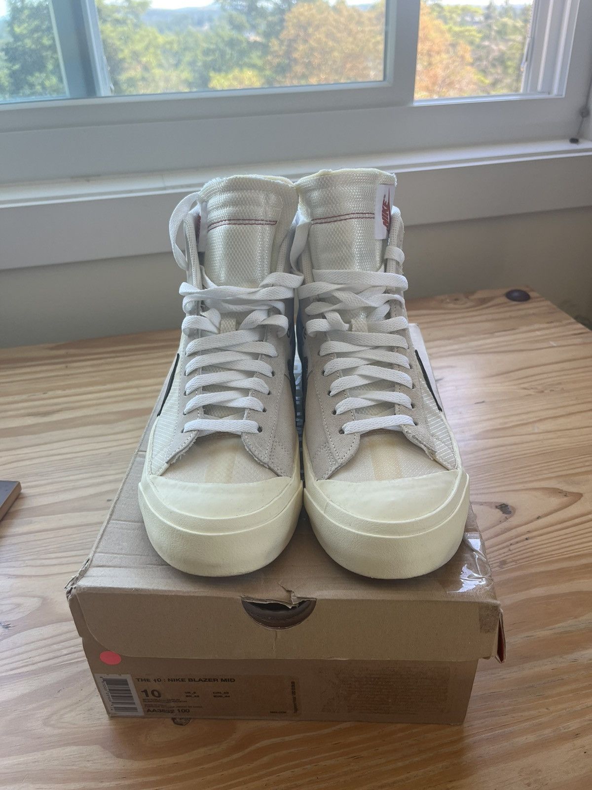 Nike × Off-White Off White x Nike Blazer Mid OG Size US 10 / EU 43 - 2 Thumbnail