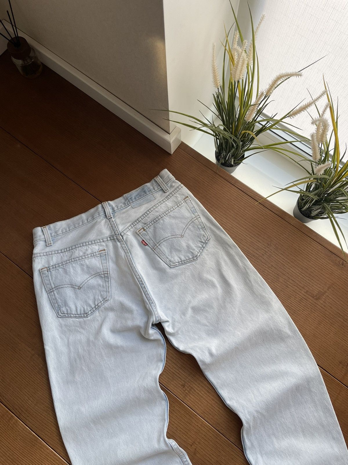 Levi's × Vintage Vintage 90’s Y2K Levi’s 501 Blue Stonewashed Denim Jeans Size US 31 - 16 Thumbnail