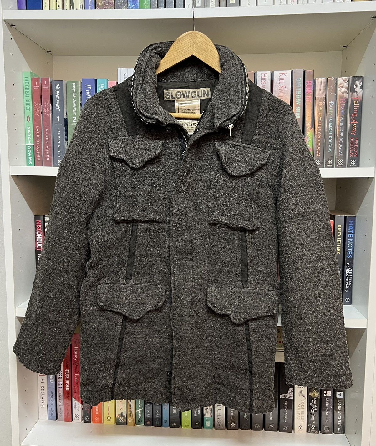 image of 20471120 x Seditionaries Slowgun Japan Utility Jacket in Grey, Men's (Size Small)