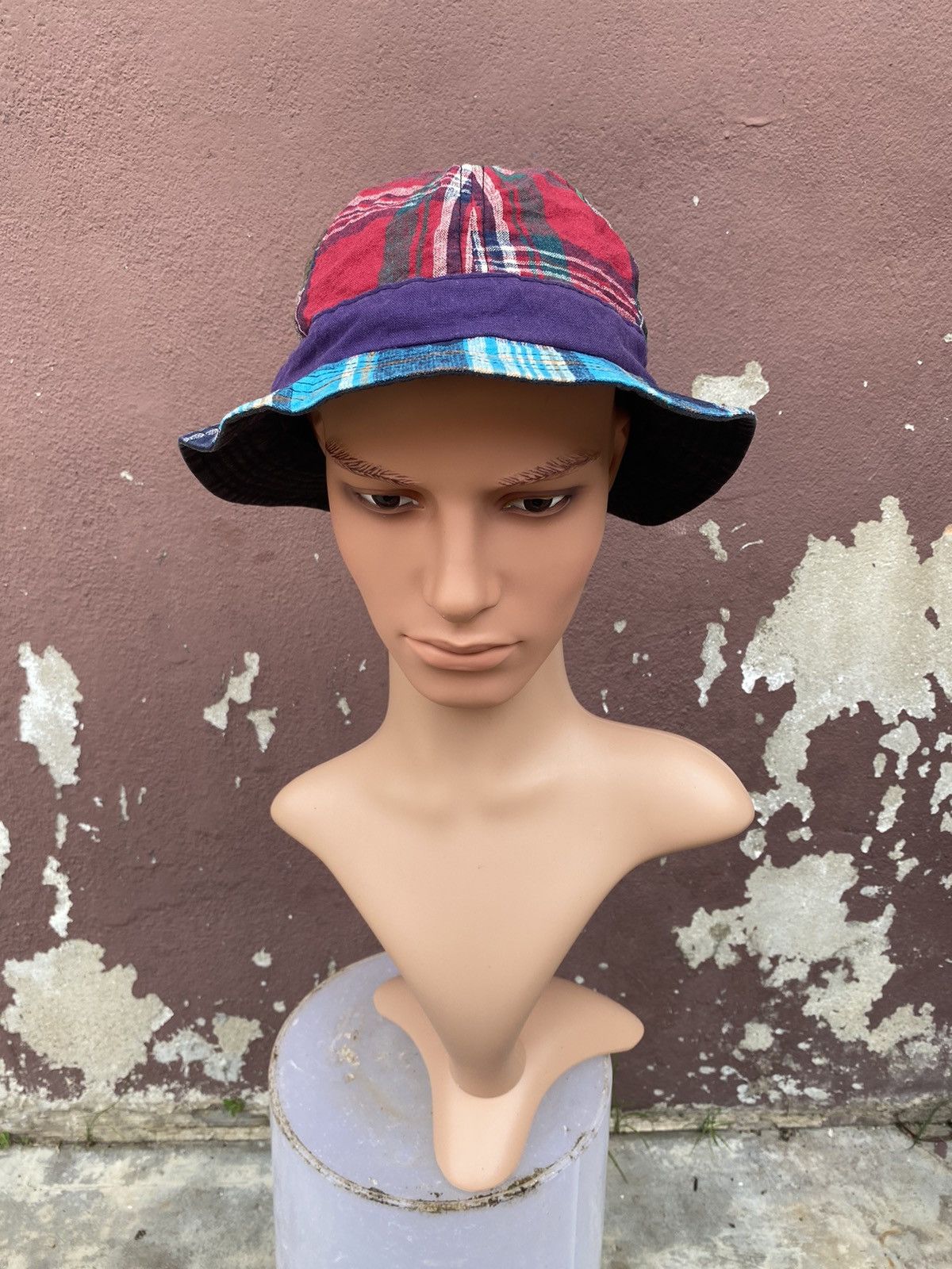 Manastash Manastash Madras Tartan Hemp Hat Size ONE SIZE - 2 Thumbnail