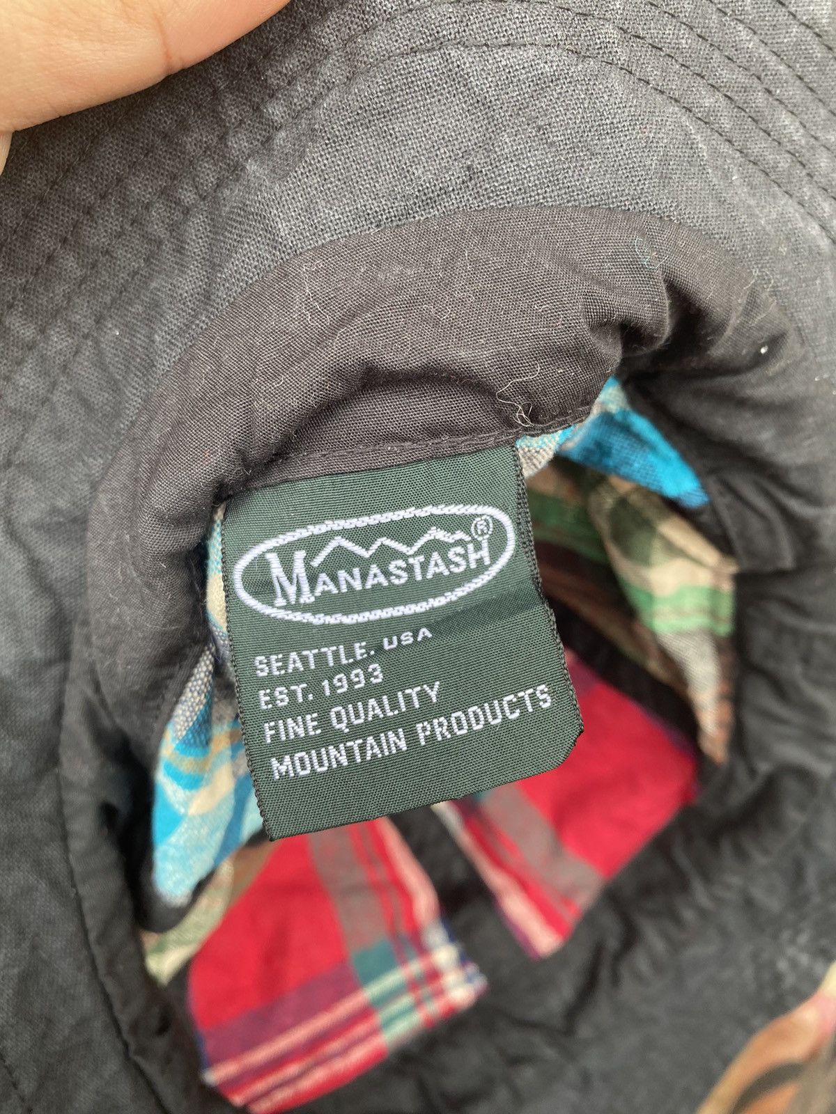Manastash Manastash Madras Tartan Hemp Hat Size ONE SIZE - 6 Thumbnail