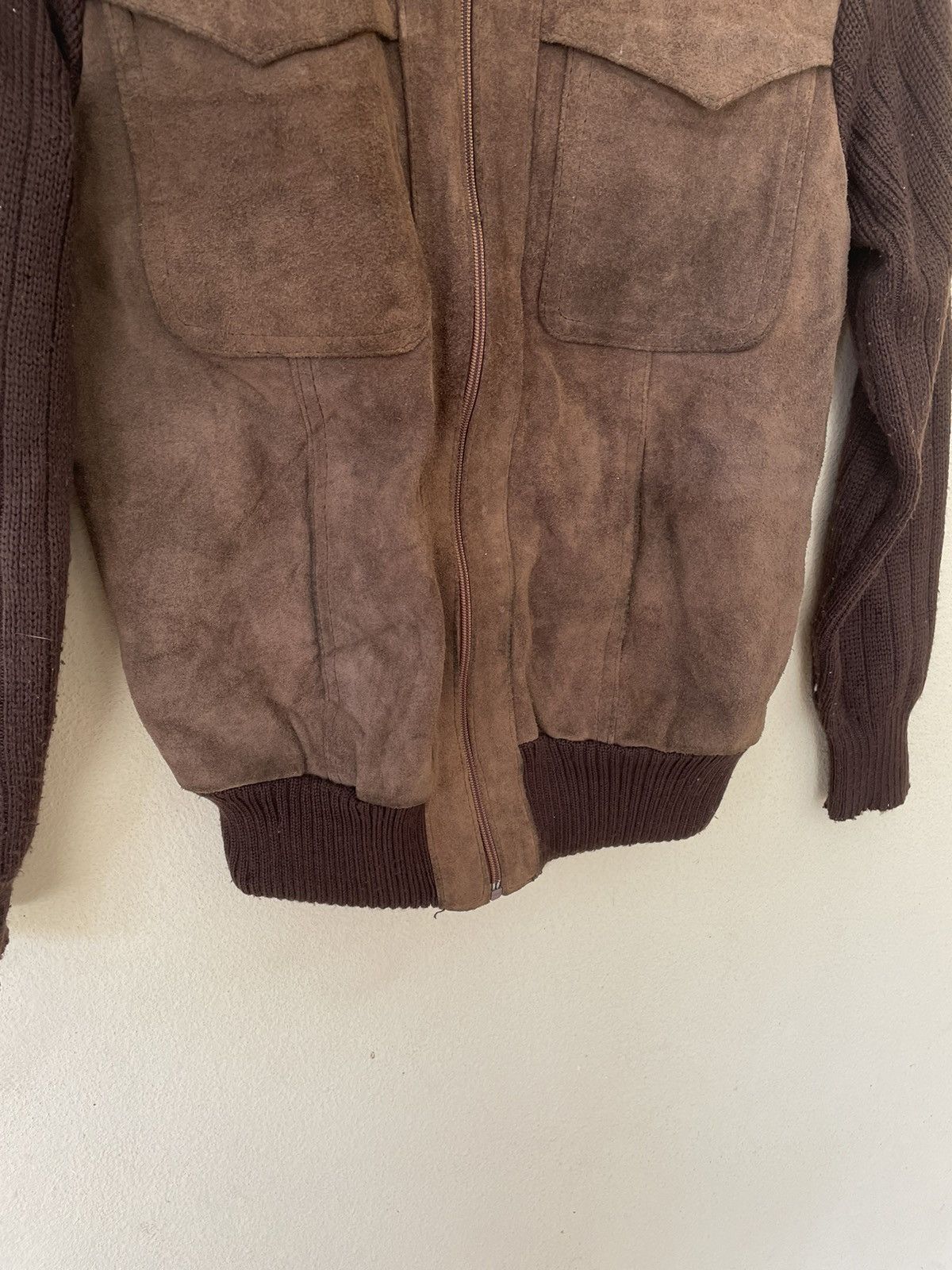 Japanese Brand × Vintage VINTAGE JAPANESE HYBRID LEATHER JACKET Size US S / EU 44-46 / 1 - 7 Thumbnail