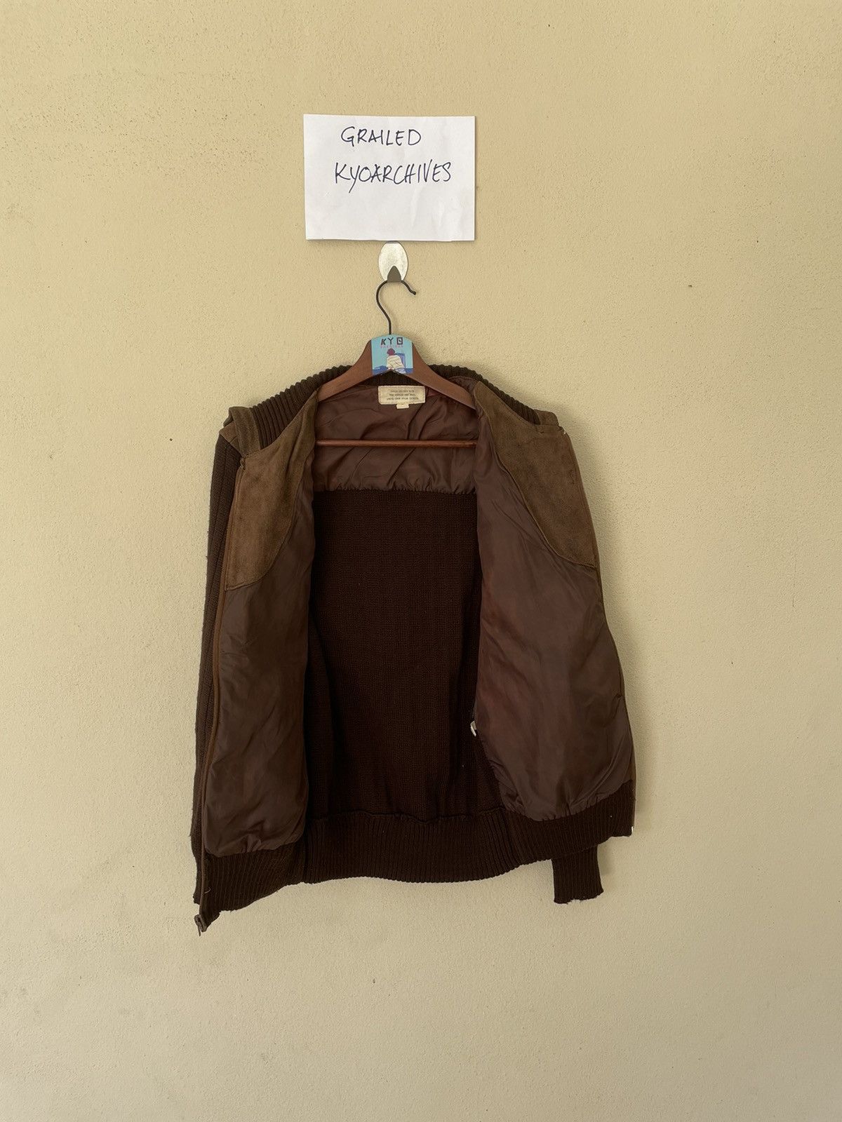 Japanese Brand × Vintage VINTAGE JAPANESE HYBRID LEATHER JACKET Size US S / EU 44-46 / 1 - 6 Thumbnail