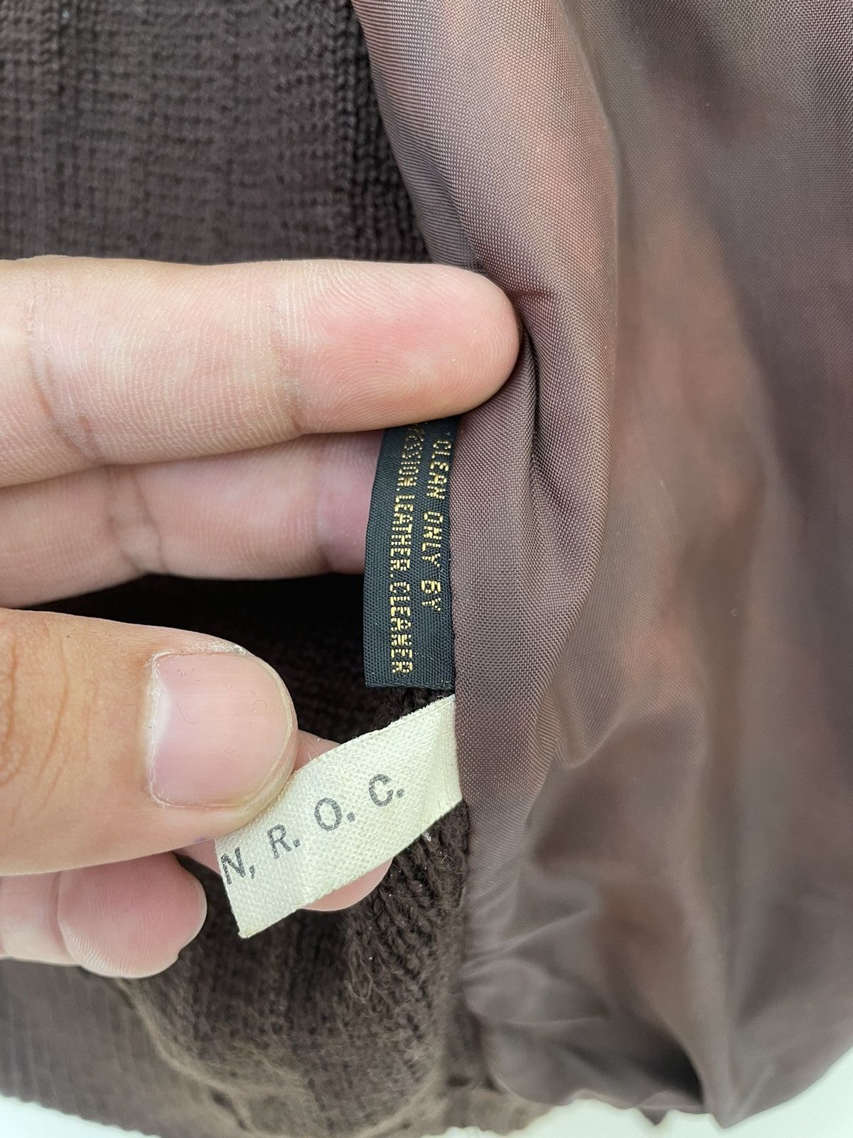 Japanese Brand × Vintage VINTAGE JAPANESE HYBRID LEATHER JACKET Size US S / EU 44-46 / 1 - 9 Thumbnail