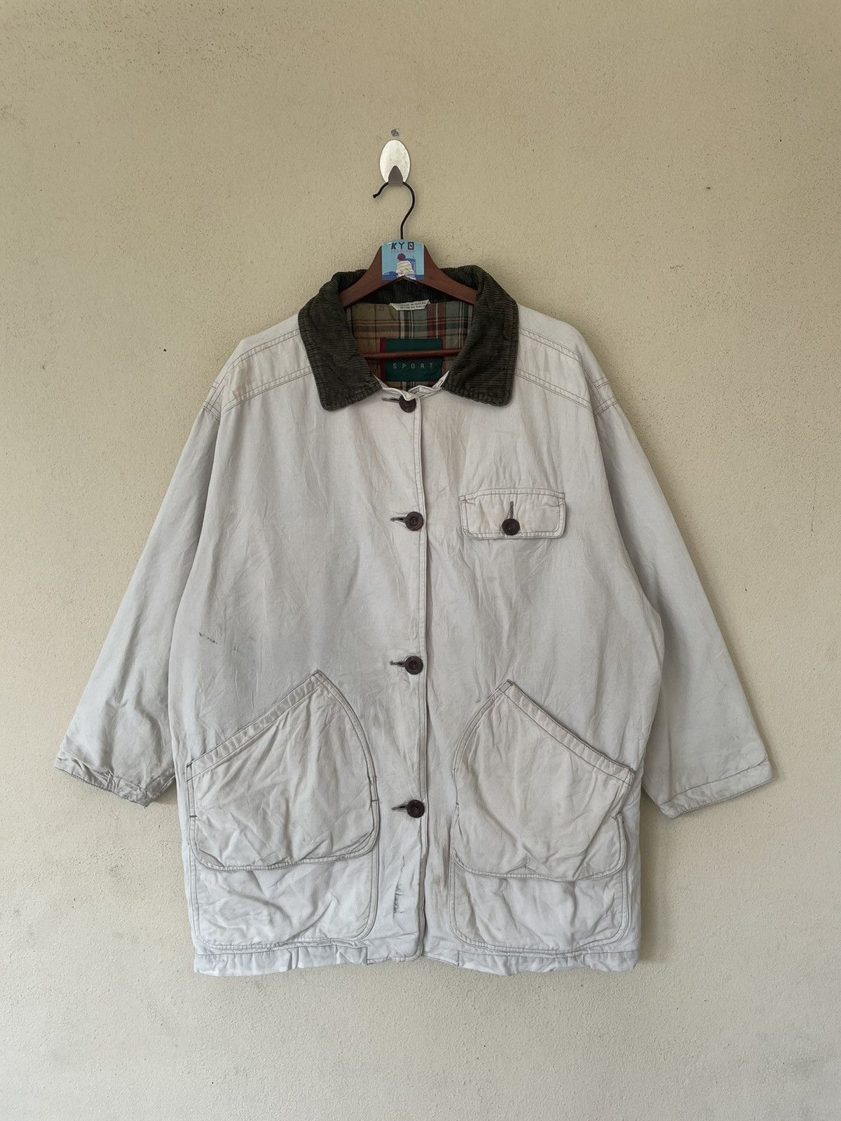 image of Preston York x Vintage Preston & York Vintage Dad Jacket in Vanilla, Men's (Size Medium)