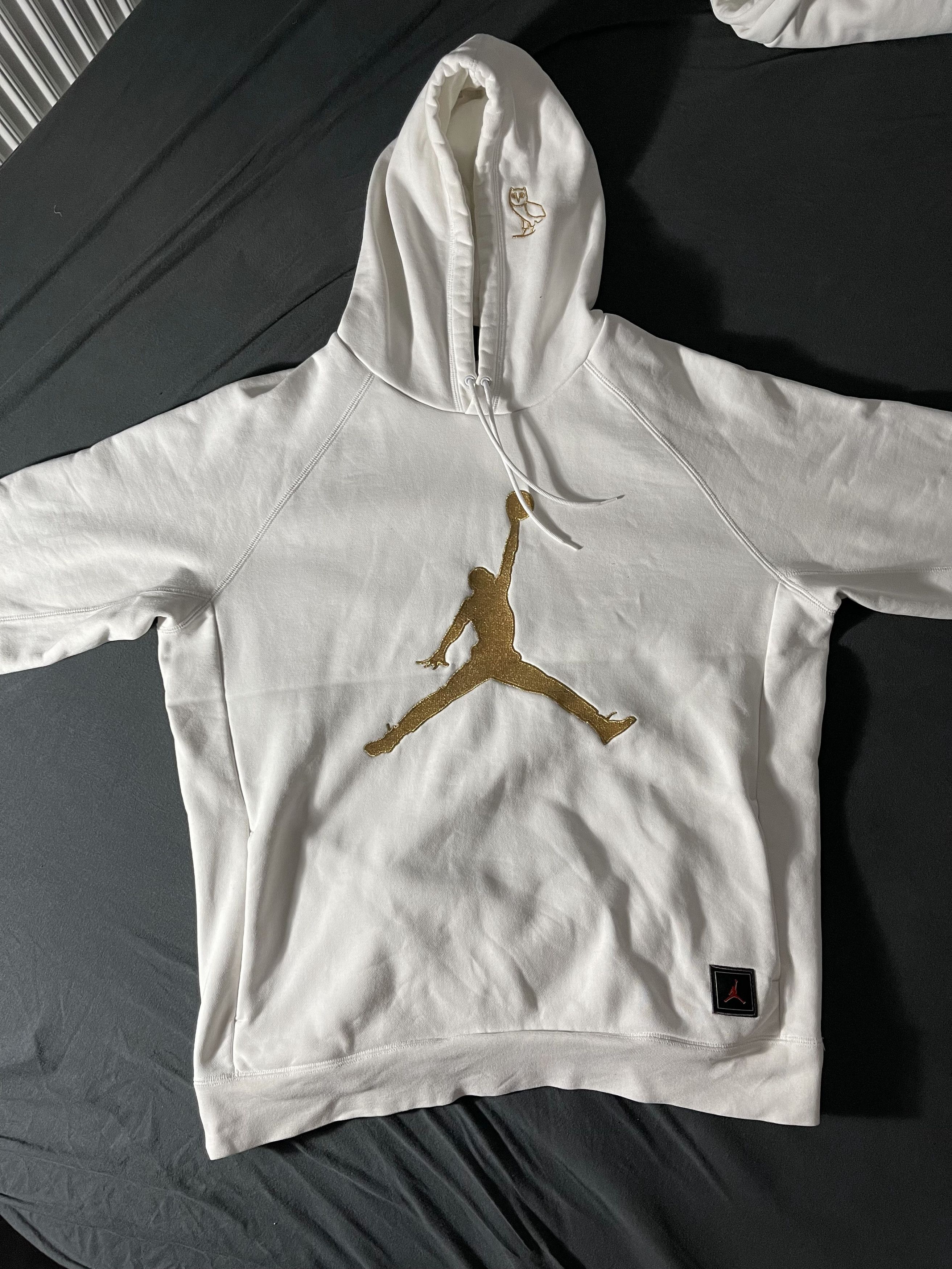 Jordan ovo hoodie white hotsell