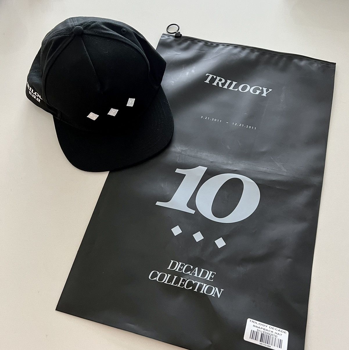 The Weeknd The Weeknd Trilogy Logo 10 Year Decade Collection Snapback Size ONE SIZE - 1 Thumbnail