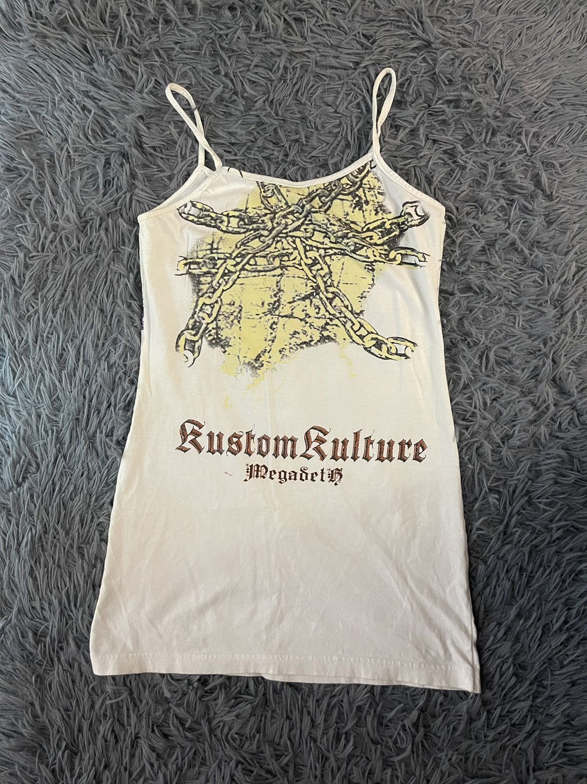 Christian Audigier × Vintage × Von Dutch Von Dutch Kustom Kulture Christian Audigier megadeth t-shirt Size S / US 4 / IT 40 - 4 Thumbnail
