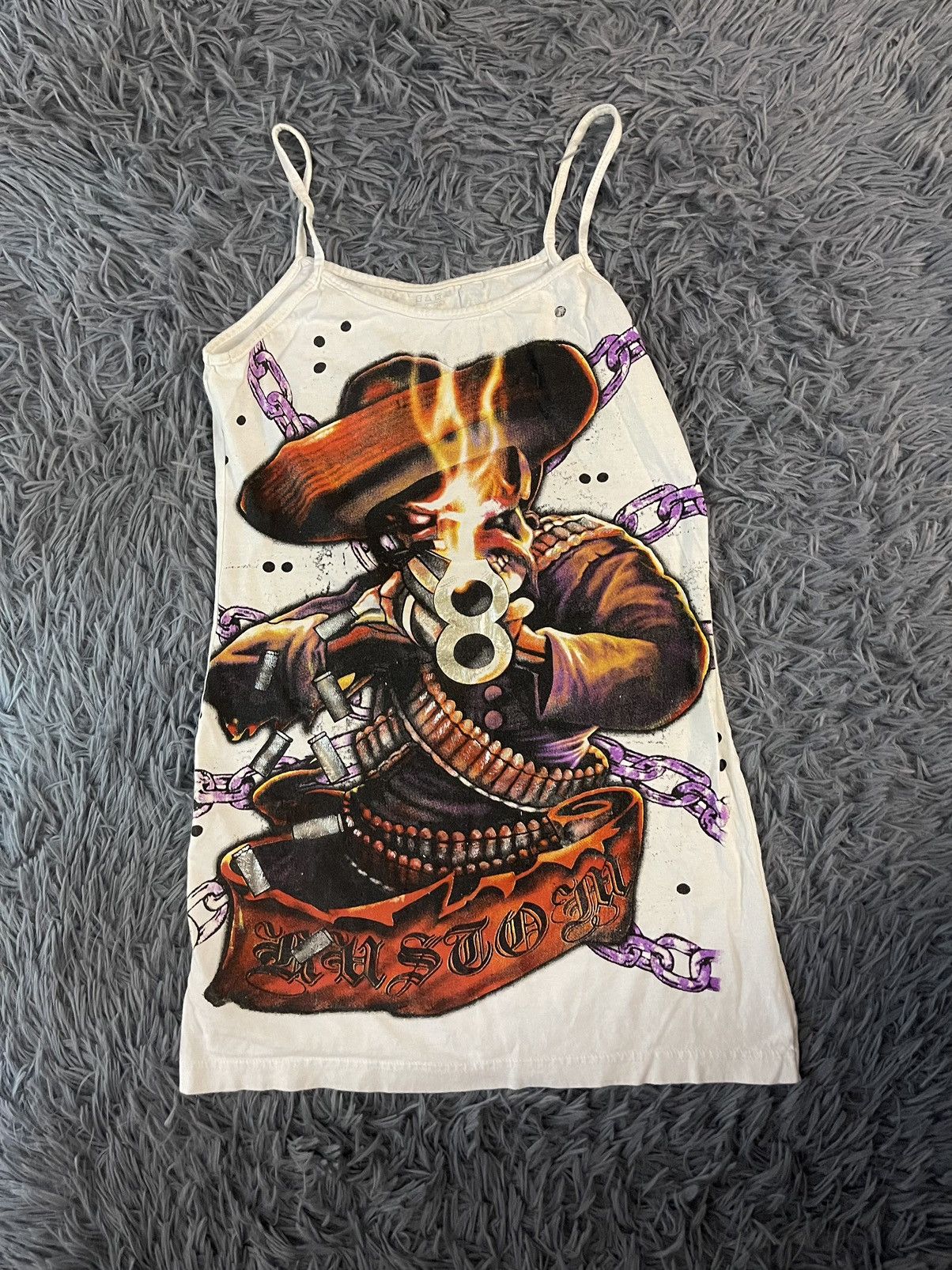 Christian Audigier × Vintage × Von Dutch Von Dutch Kustom Kulture Christian Audigier megadeth t-shirt Size S / US 4 / IT 40 - 1 Thumbnail