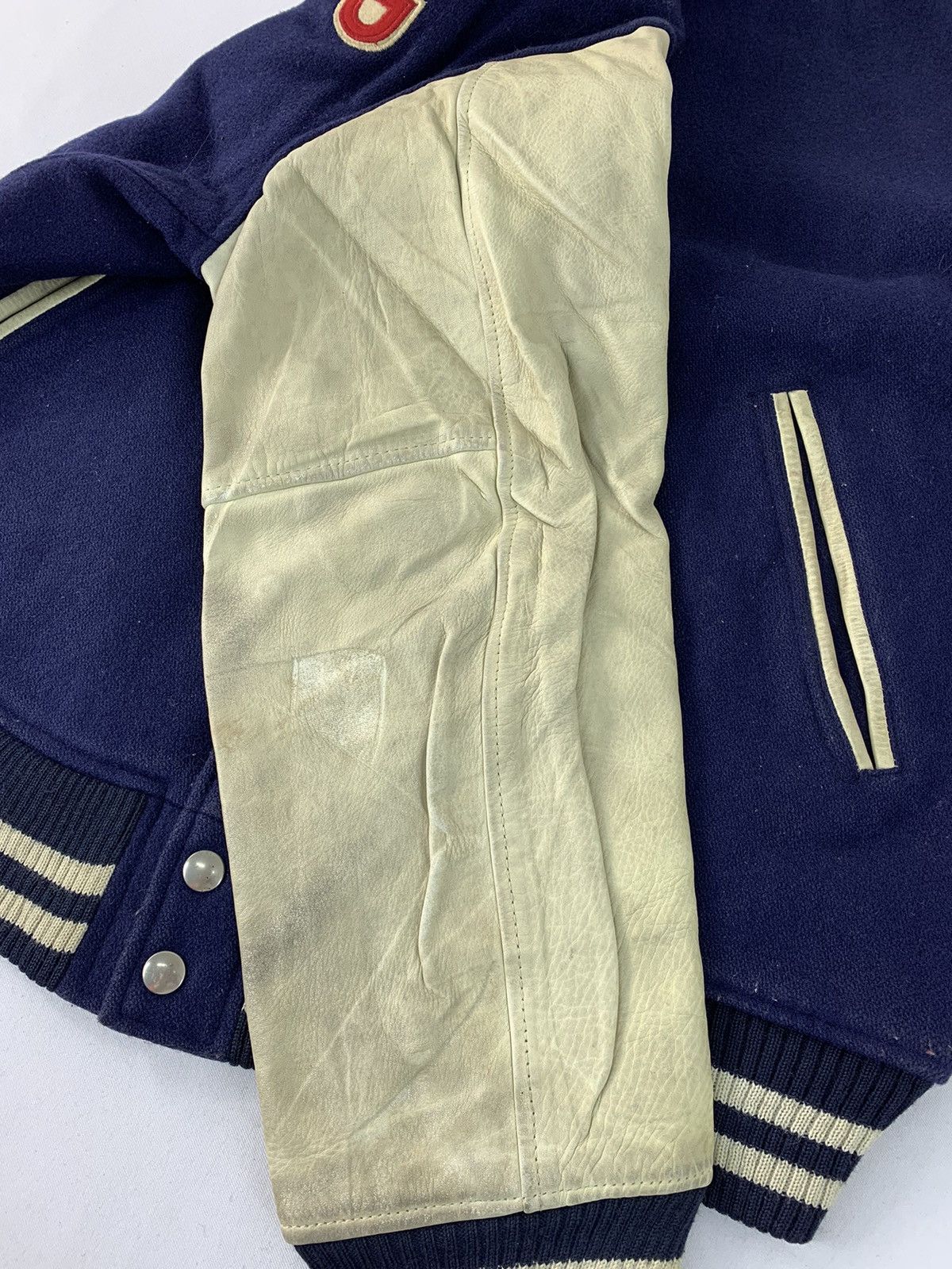 Japanese Brand 80s 90s Melrose Co Tokyo Set Up Space Link Up Varsity Size US L / EU 52-54 / 3 - 15 Thumbnail