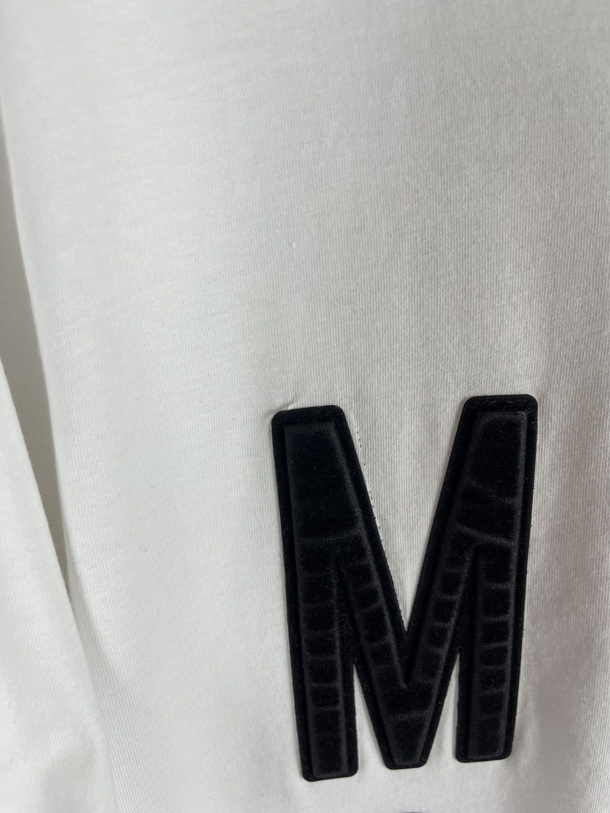Alexander McQueen McQ Alexander McQueen big mirror logo white tee shirt Size US L / EU 52-54 / 3 - 7 Thumbnail