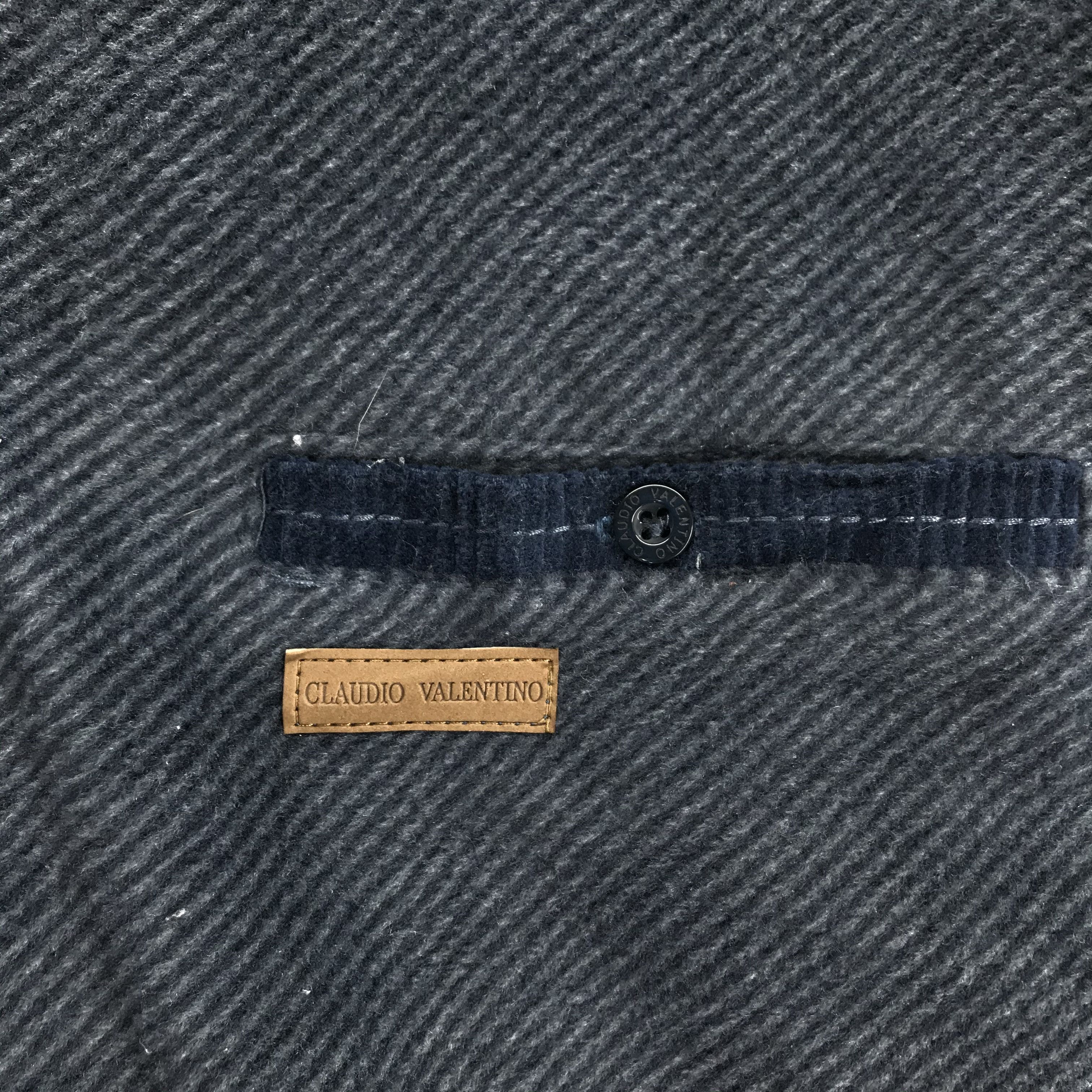 Valentino Claudio Valentino Half Zip Turtle Neck Sweatshirts #2500-96 Size US L / EU 52-54 / 3 - 3 Thumbnail