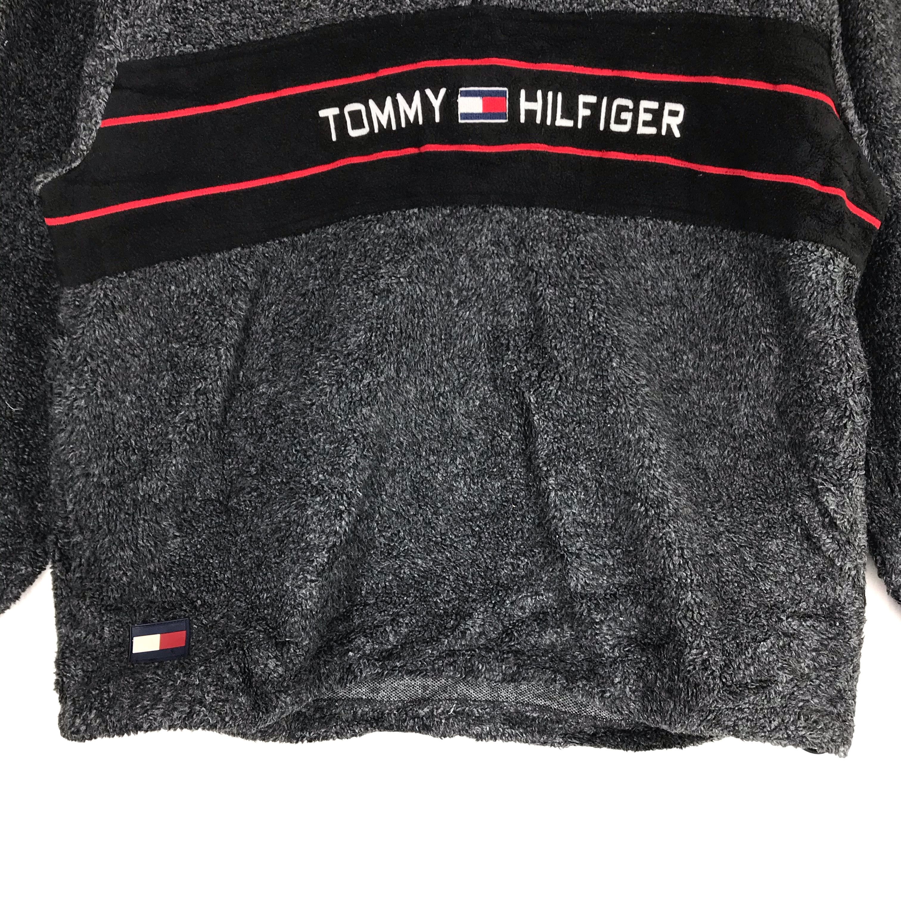 Tommy Hilfiger TOMMY HILFIGER Embroidery Big Logo Half Zip Fleece #2508-97 Size US L / EU 52-54 / 3 - 4 Thumbnail
