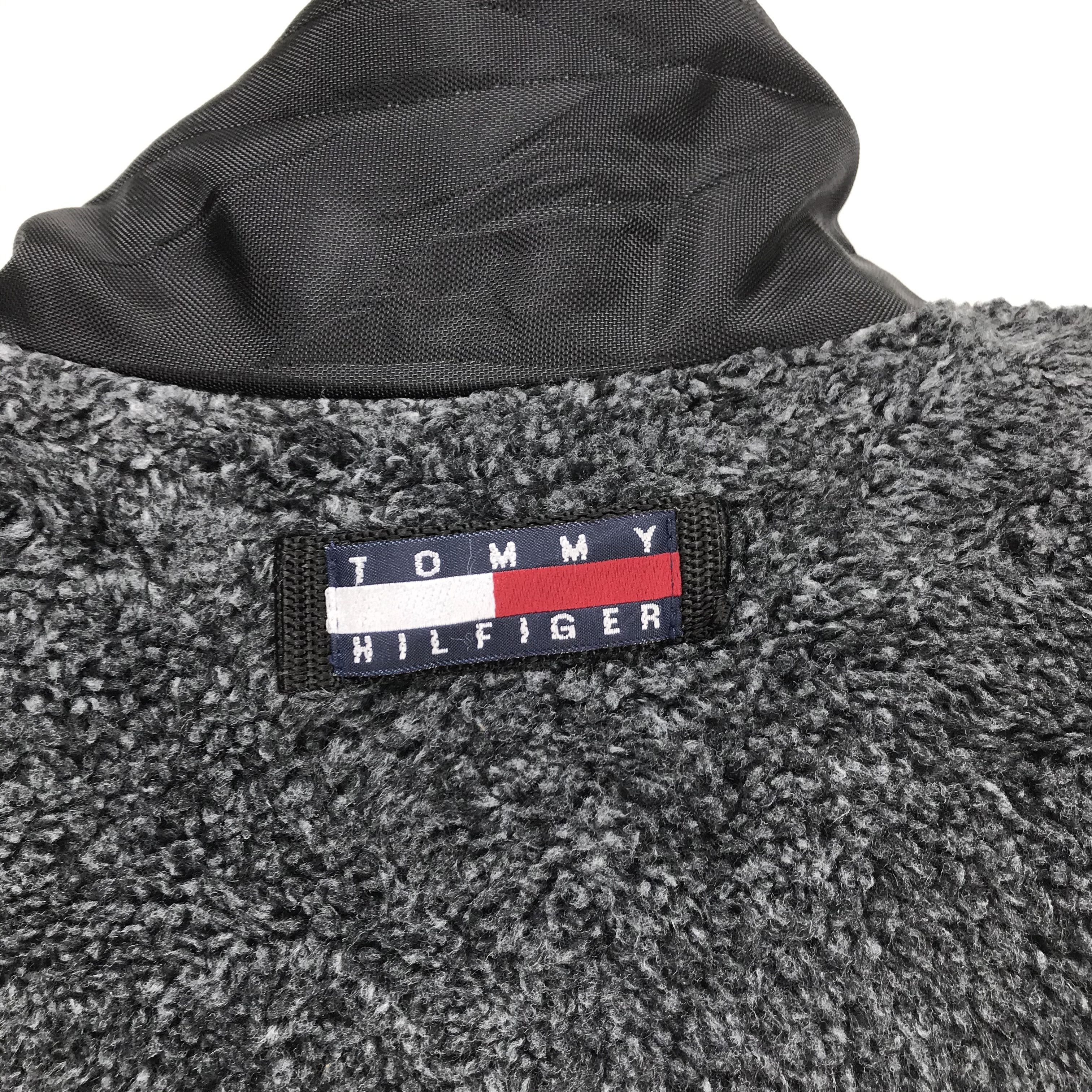 Tommy Hilfiger TOMMY HILFIGER Embroidery Big Logo Half Zip Fleece #2508-97 Size US L / EU 52-54 / 3 - 11 Thumbnail