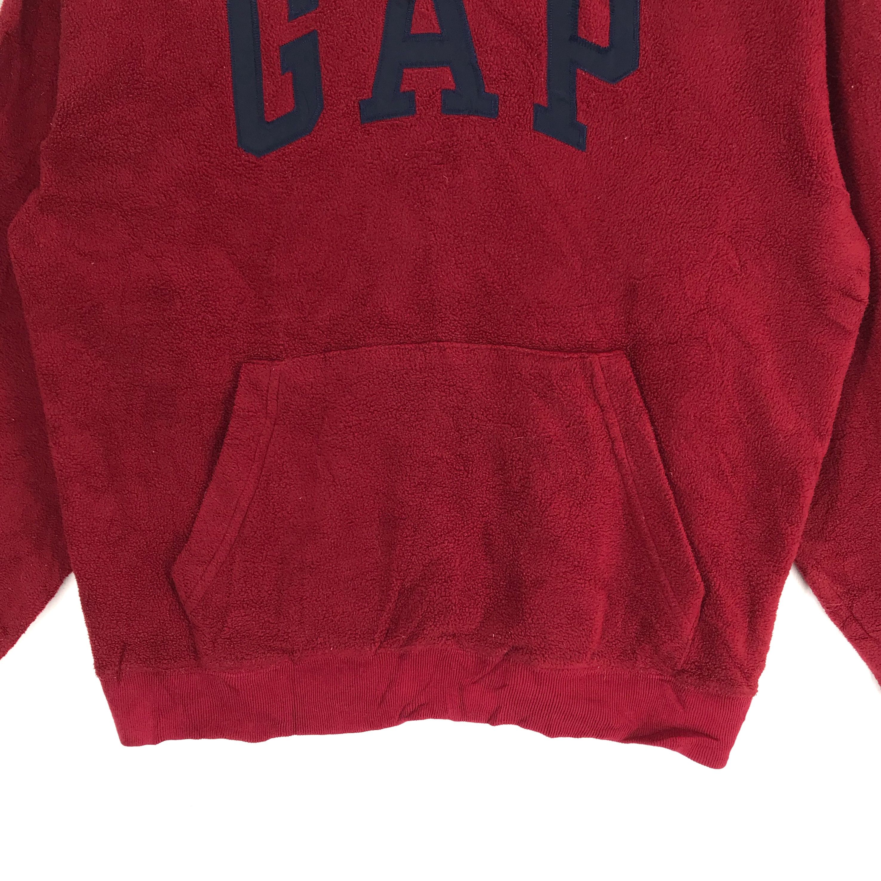 Gap Gap Spellout Big Logo Red Fleece Hoodies #2502-96 Size US S / EU 44-46 / 1 - 4 Thumbnail