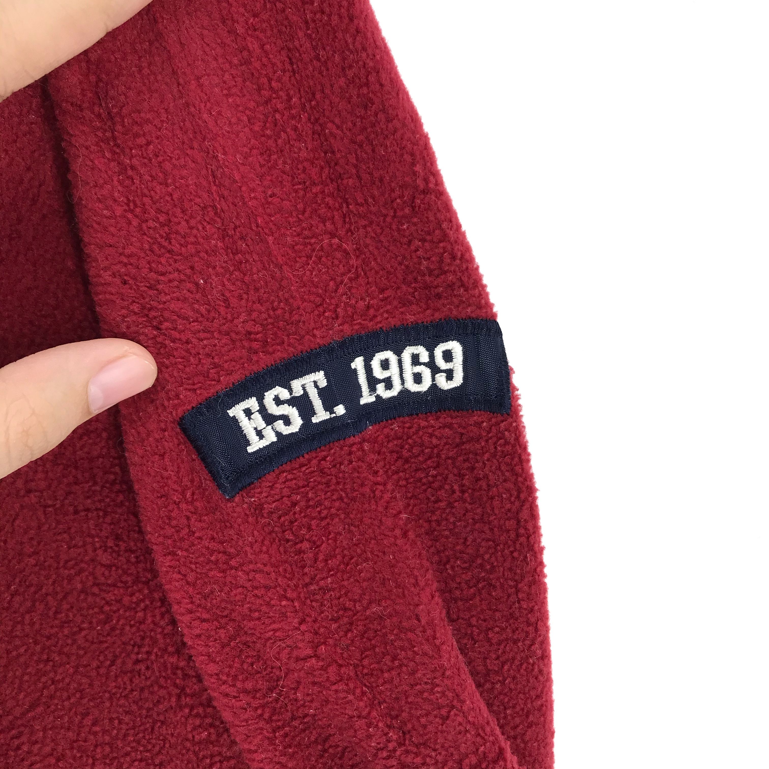 Gap Gap Spellout Big Logo Red Fleece Hoodies #2502-96 Size US S / EU 44-46 / 1 - 6 Thumbnail
