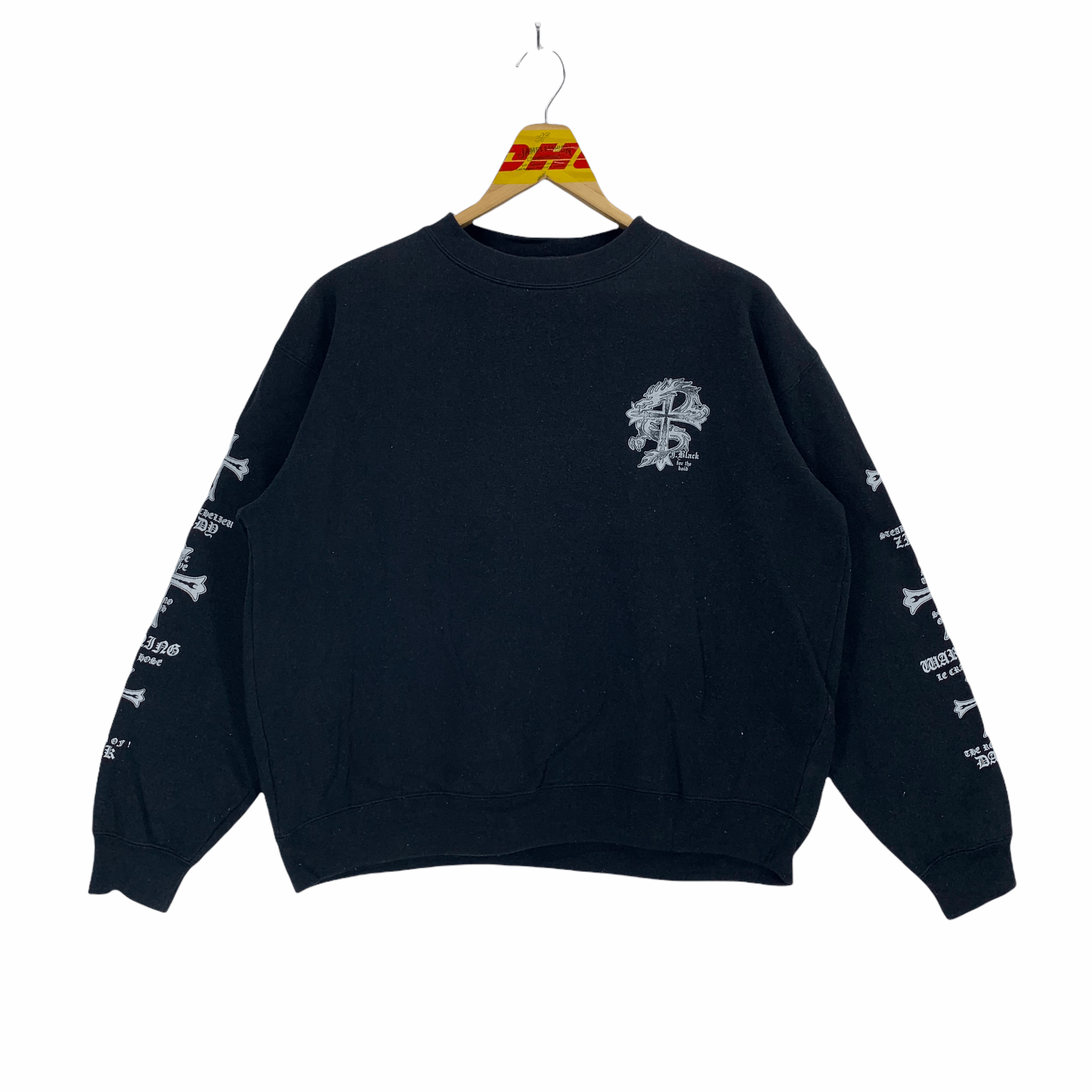 Japanese Brand Vintage Third Wave Big Logo Printed Sweatshirts #3157-98 Size US M / EU 48-50 / 2 - 3 Thumbnail