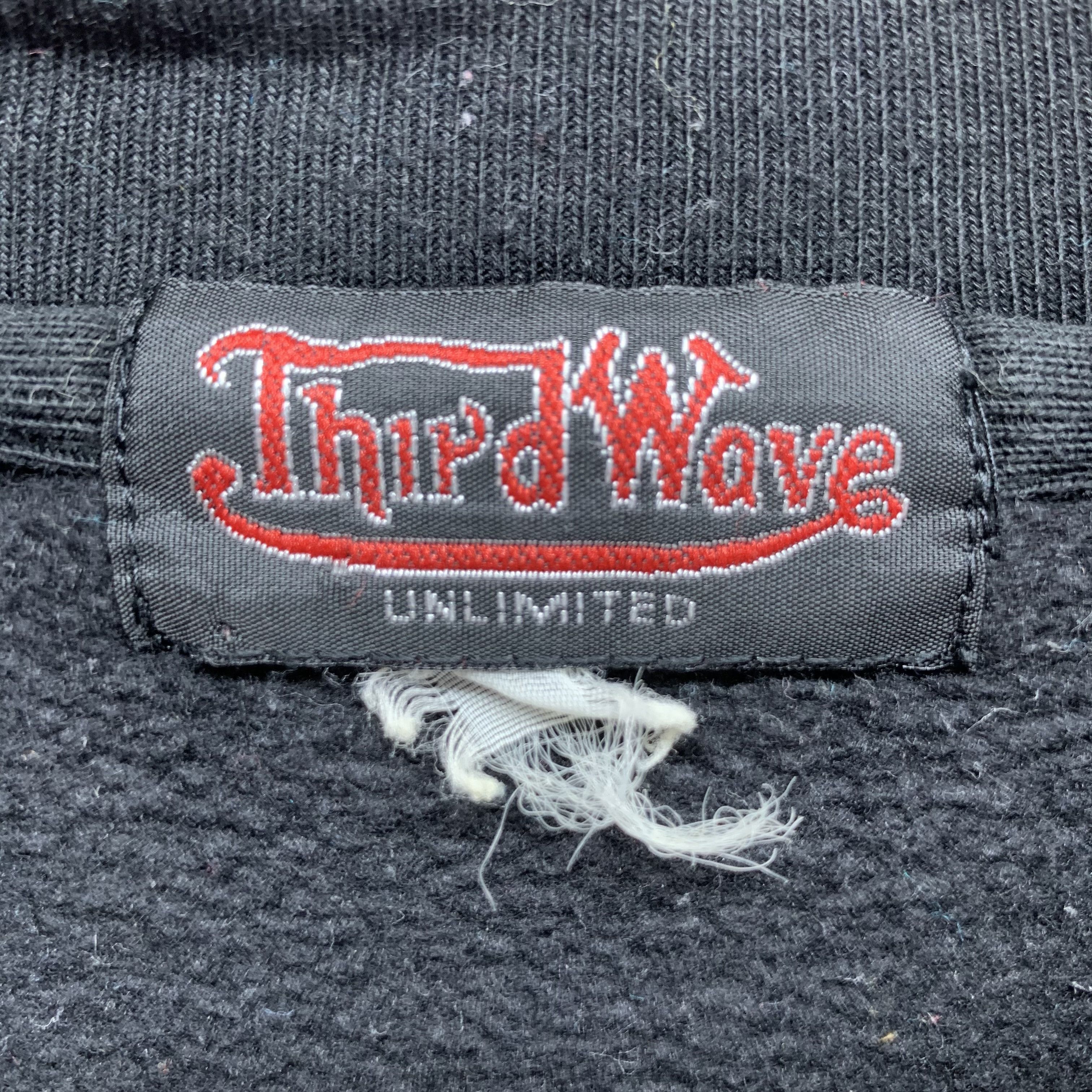 Japanese Brand Vintage Third Wave Big Logo Printed Sweatshirts #3157-98 Size US M / EU 48-50 / 2 - 8 Thumbnail
