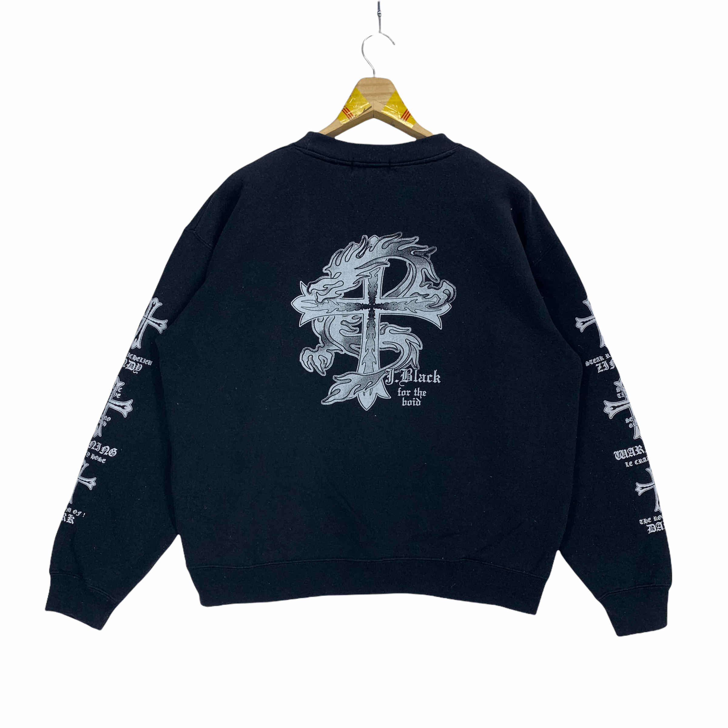Japanese Brand Vintage Third Wave Big Logo Printed Sweatshirts #3157-98 Size US M / EU 48-50 / 2 - 1 Thumbnail