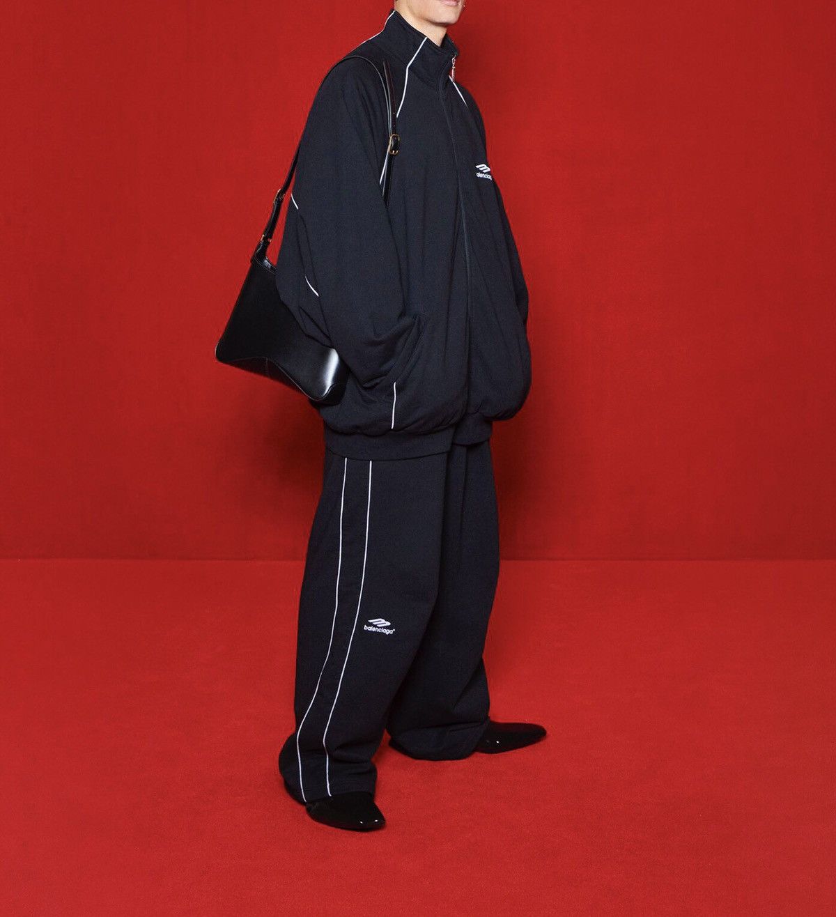 Balenciaga S22 Balenciaga 3B Sports Icon Tracksuit Jacket Sweatpant Set ...