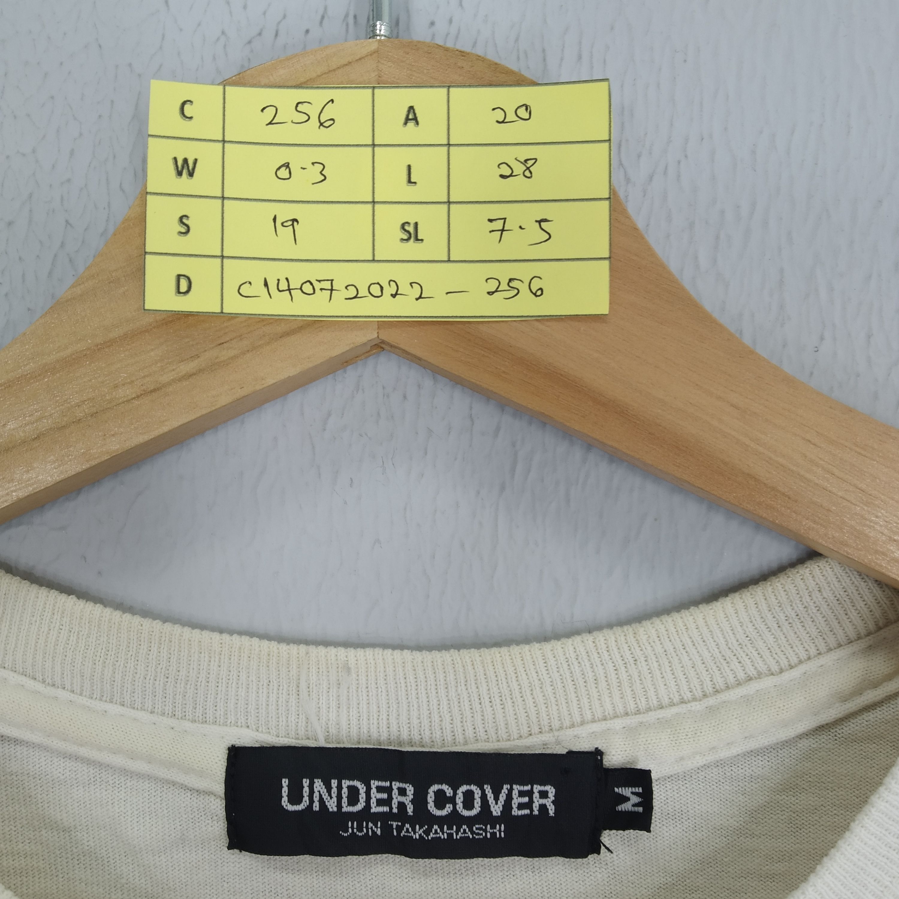 Japanese Brand Vintage Undercover Jun Takahashi Big Logo U Japan T-shirt Size US M / EU 48-50 / 2 - 8 Thumbnail