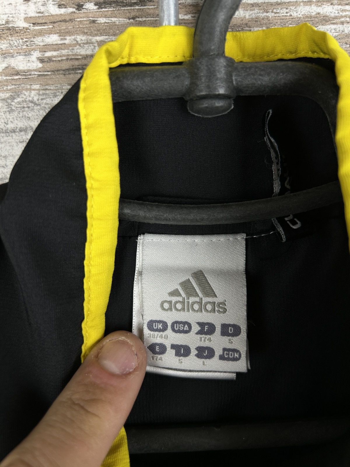 Chelsea Soccer × Vintage Mens Vintage Adidas FC Chelsea Track Jacket Olympic soccer Size US S / EU 44-46 / 1 - 7 Thumbnail