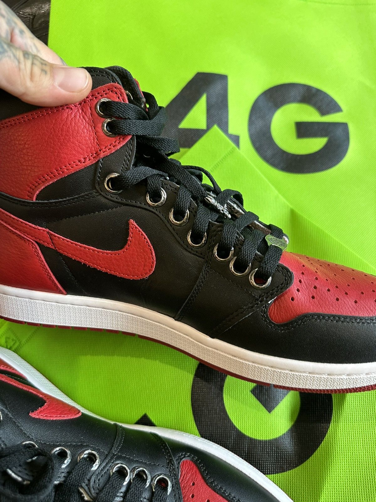 Chrome Hearts Chrome Hearts x Jordan 1 BRED Sneakers NEW SZ13 4Gseller Size US 13 / EU 46 - 7 Thumbnail