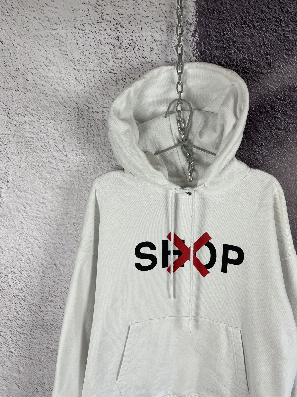 Off-White Off-White Artwork c/o AMO/Samir Bantal big logo hoodie Size US M / EU 48-50 / 2 - 2 Thumbnail