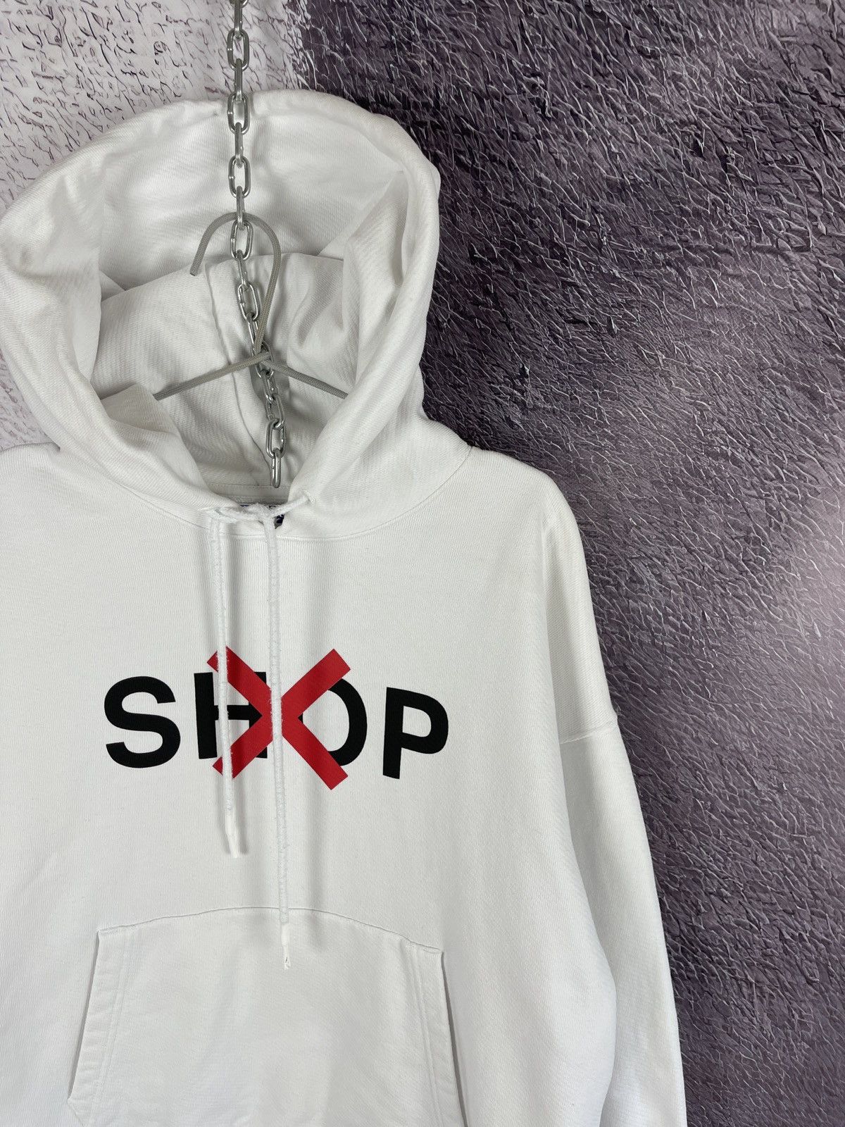 Off-White Off-White Artwork c/o AMO/Samir Bantal big logo hoodie Size US M / EU 48-50 / 2 - 3 Thumbnail