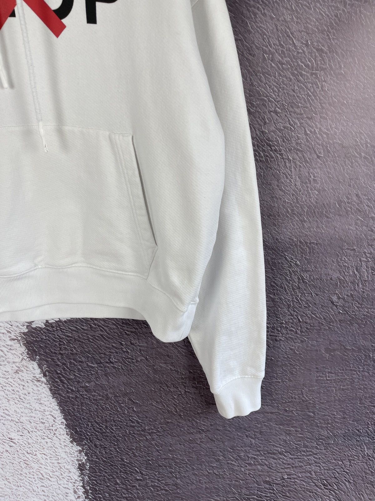 Off-White Off-White Artwork c/o AMO/Samir Bantal big logo hoodie Size US M / EU 48-50 / 2 - 4 Thumbnail