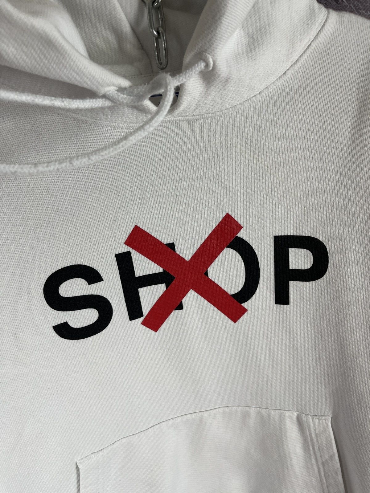Off-White Off-White Artwork c/o AMO/Samir Bantal big logo hoodie Size US M / EU 48-50 / 2 - 9 Thumbnail