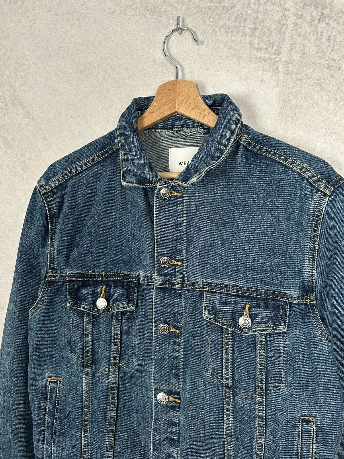 Other Vintage Denim Jacket Embroidered Panther Animal Y2K 90s Size US S / EU 44-46 / 1 - 5 Thumbnail