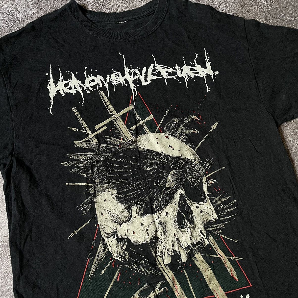 Band Tees Vintage Y2K BONES ABSTRACT CREEPY VAMP ANGRY HORROR SKELETON Size US XL / EU 56 / 4 - 6 Thumbnail
