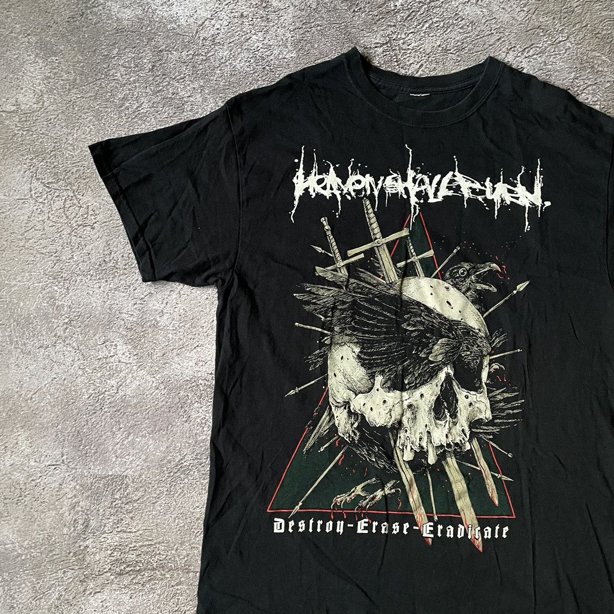 Band Tees Vintage Y2K BONES ABSTRACT CREEPY VAMP ANGRY HORROR SKELETON Size US XL / EU 56 / 4 - 4 Thumbnail