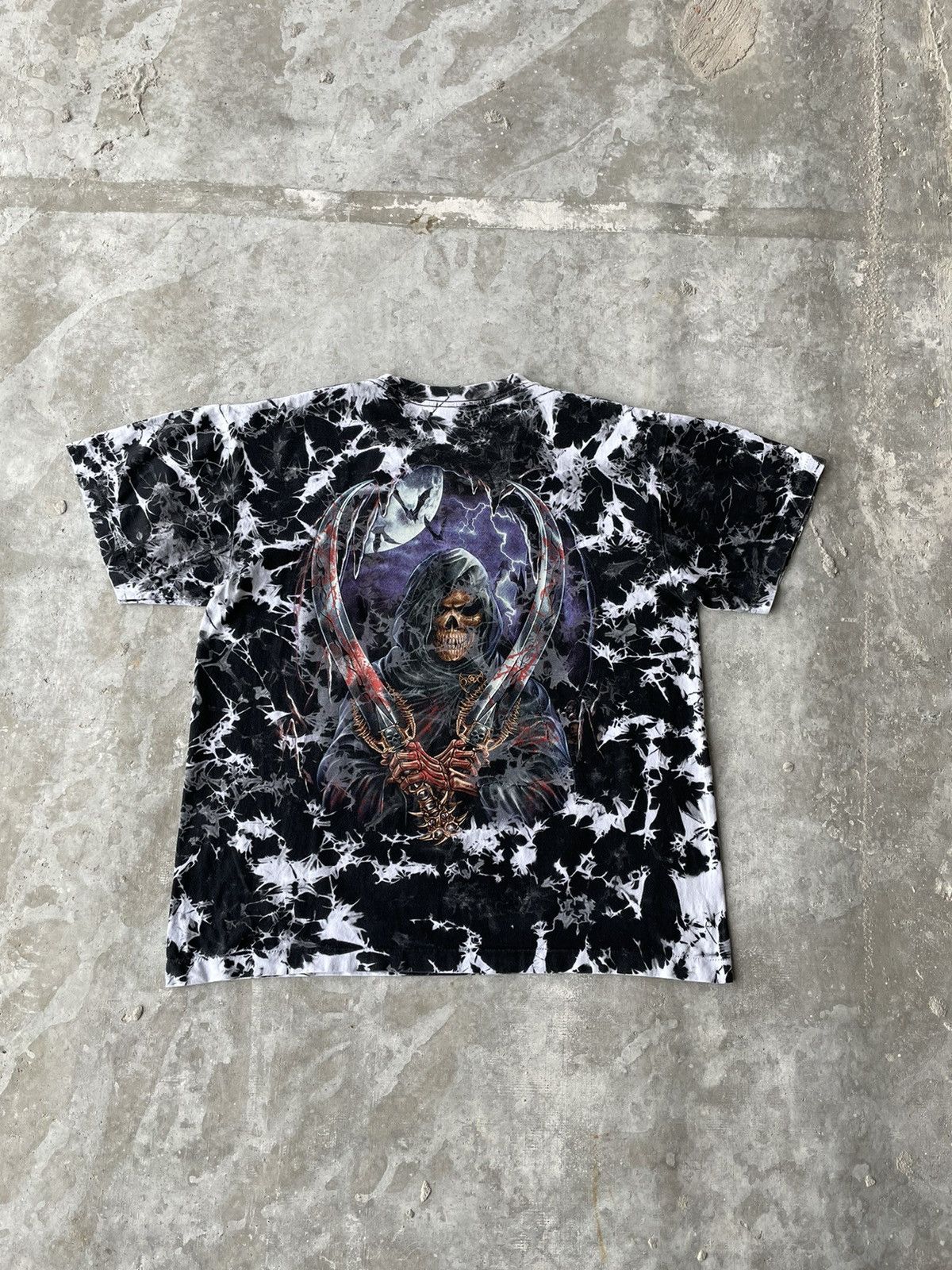 Vintage Vintage Wild Evil Devil Death Full Printed Tee Shirt Size L Size US L / EU 52-54 / 3 - 12 Thumbnail