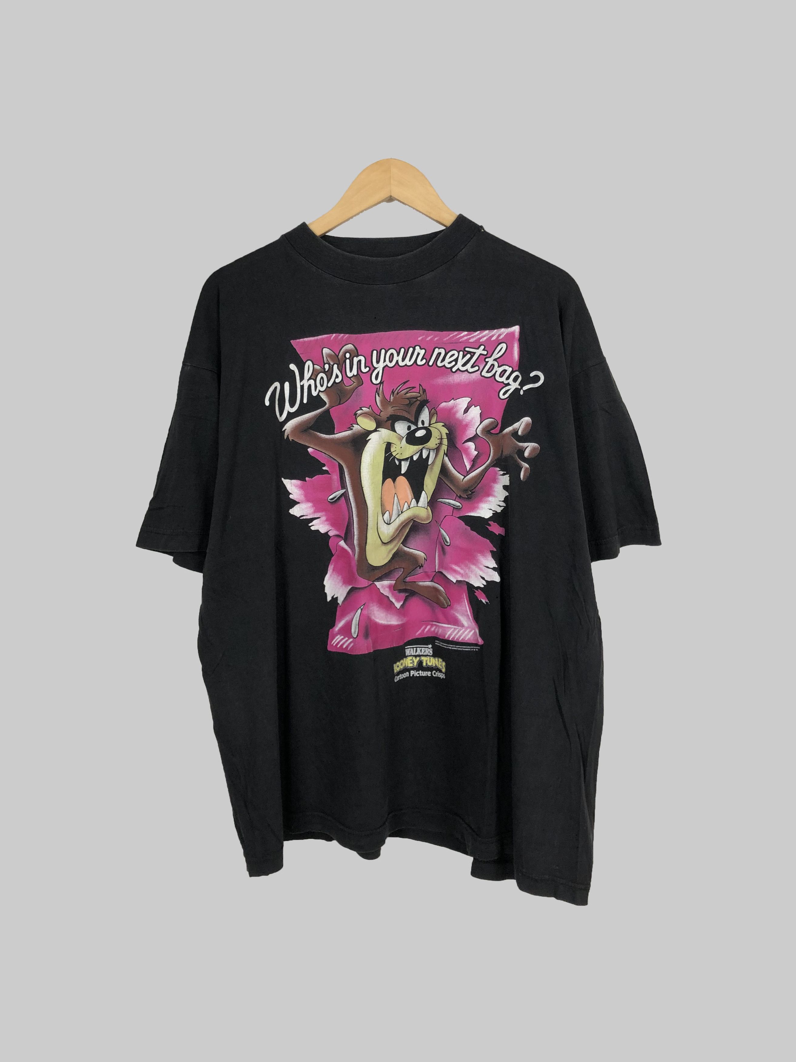 Cartoon Network Vintage 1993 Taz (Space Jam King Lion Little Mermaid) Size US XL / EU 56 / 4 - 1 Thumbnail