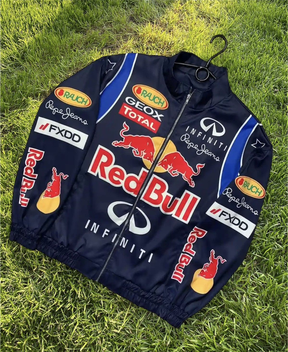 Racing Red bull Pepe Jeans Infinity Total Racing Jacket Multilogo | Grailed