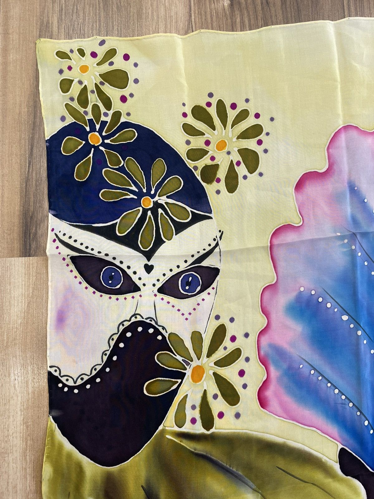 Erima × SikSilk Vintage Designer Erika shawl silk 90s Y2K old money Size ONE SIZE - 3 Thumbnail