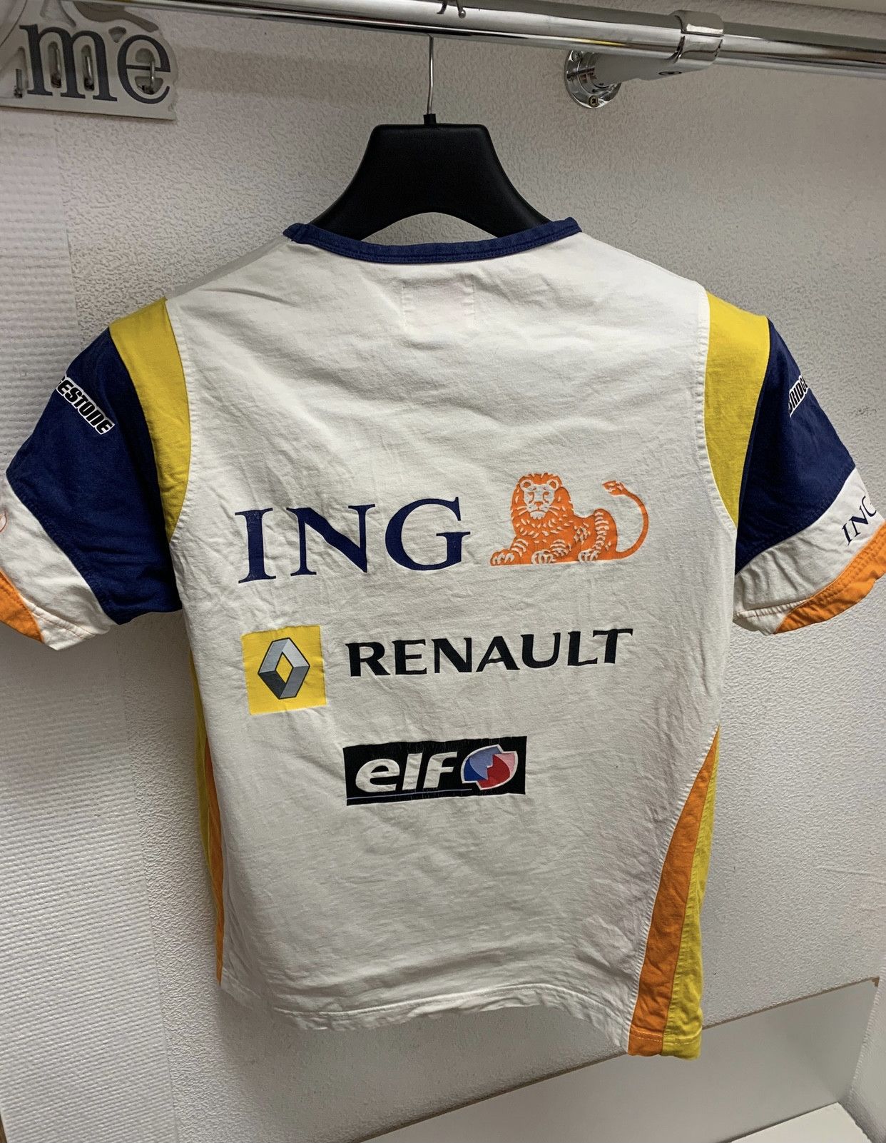 Other Renault ING ELF T-shirt M size big logo back Size US M / EU 48-50 / 2 - 1 Thumbnail