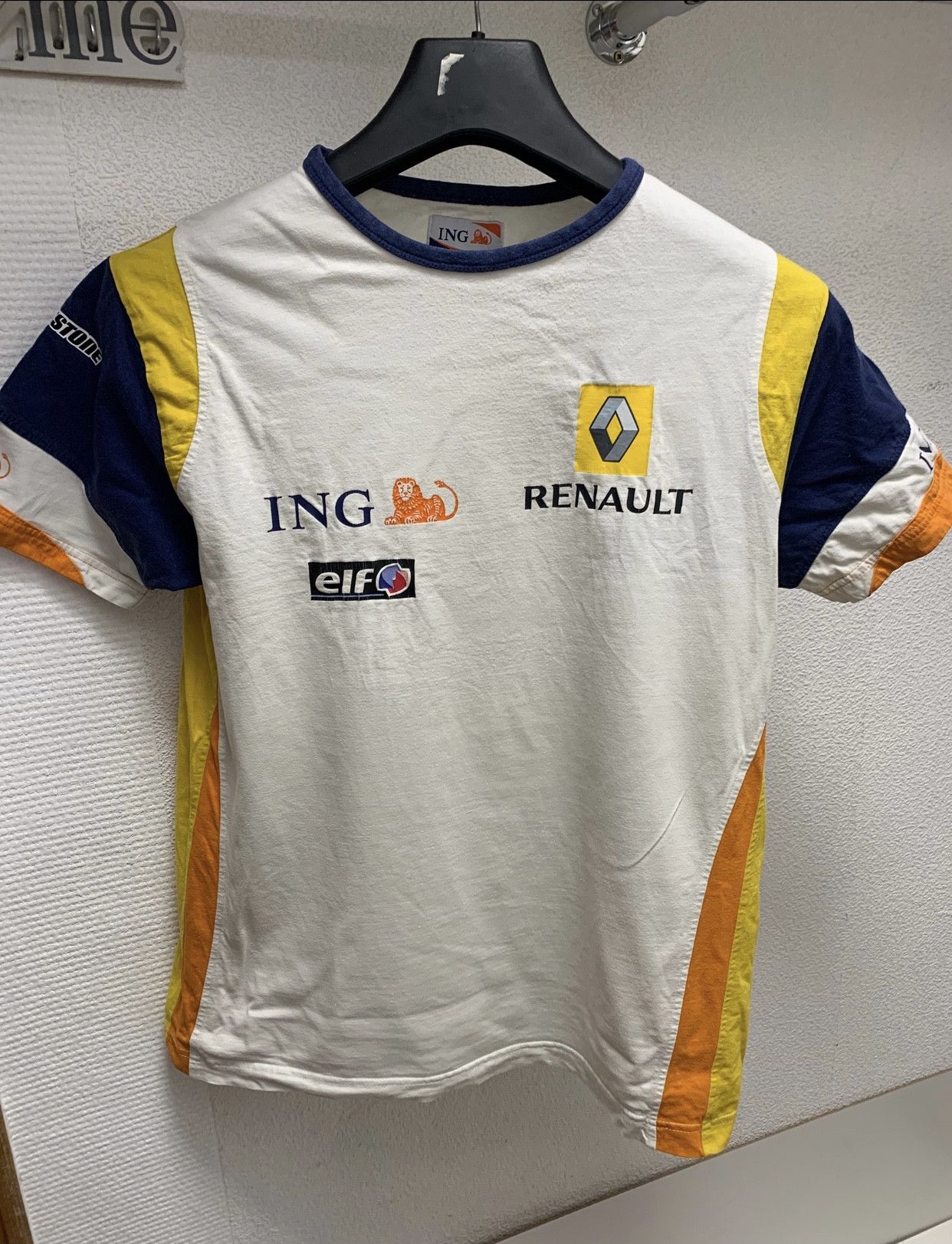 Other Renault ING ELF T-shirt M size big logo back Size US M / EU 48-50 / 2 - 2 Thumbnail
