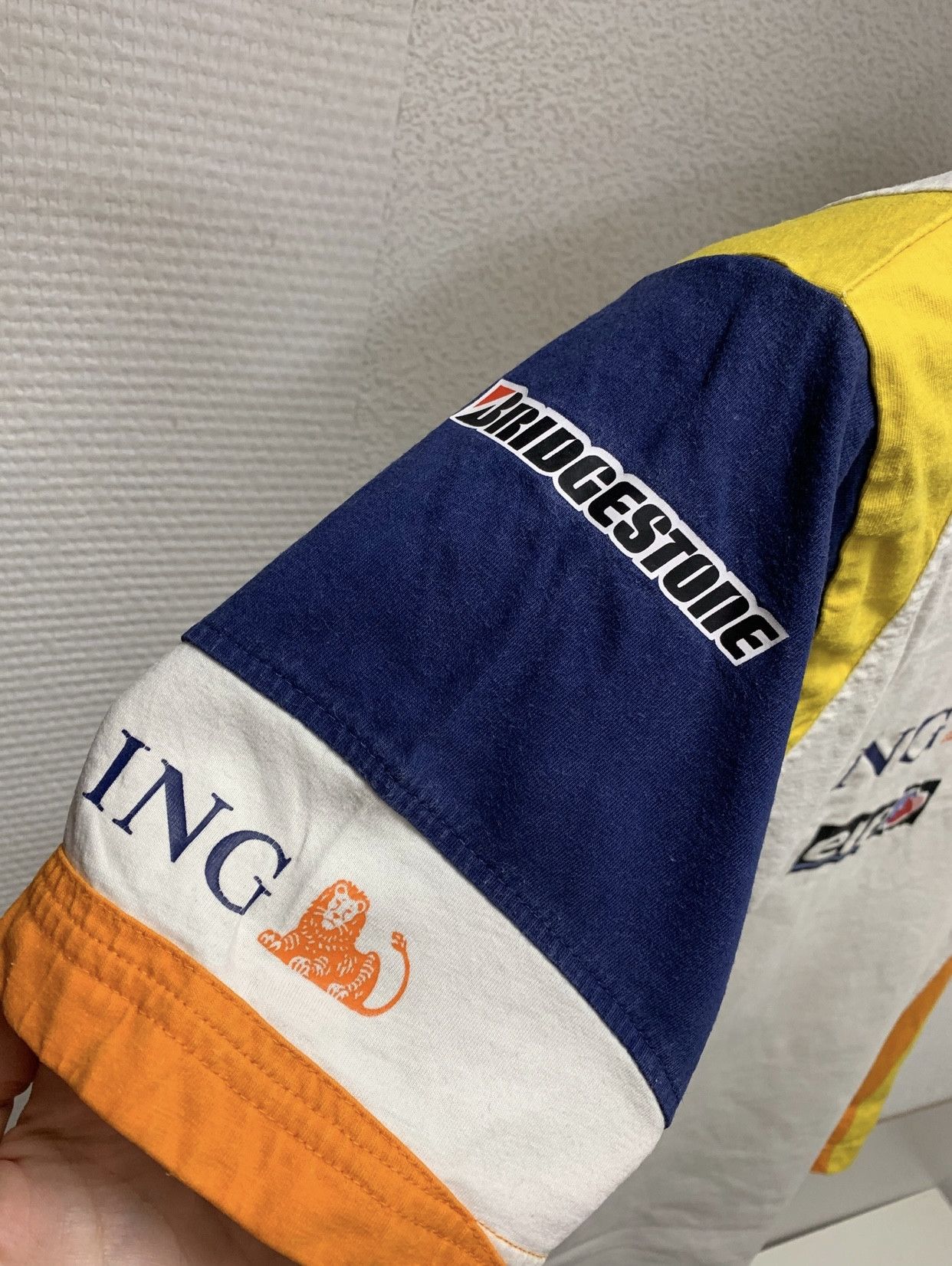 Other Renault ING ELF T-shirt M size big logo back Size US M / EU 48-50 / 2 - 5 Thumbnail