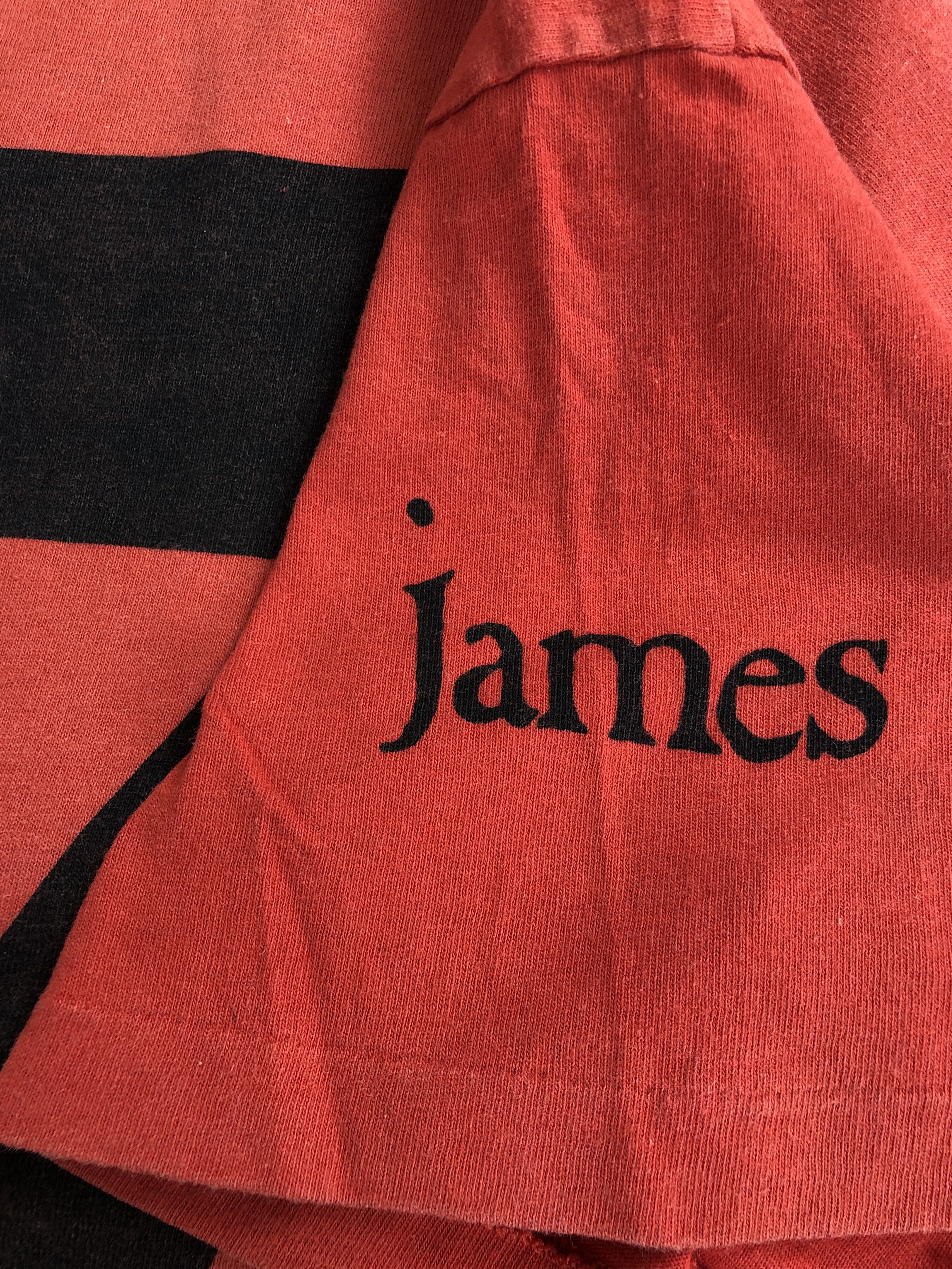 Band Tees Vintage 1992 James Seven (English Rock Happy Mondays) Size US XL / EU 56 / 4 - 4 Thumbnail