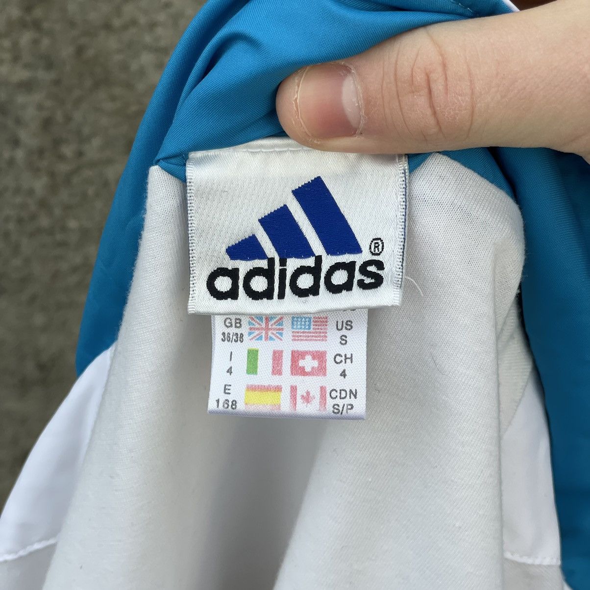Adidas × Vintage Vintage Adidas Tracksuit pants+jacket 90S Y2K Streetwear Hyp Size 40S - 13 Thumbnail