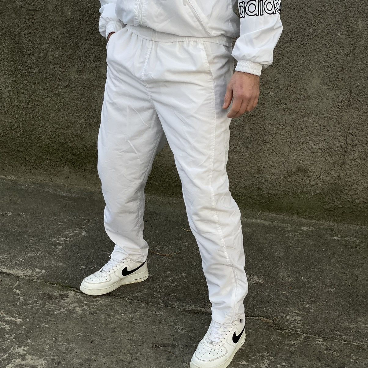 Adidas × Vintage Vintage Adidas Tracksuit pants+jacket 90S Y2K Streetwear Hyp Size 40S - 4 Thumbnail