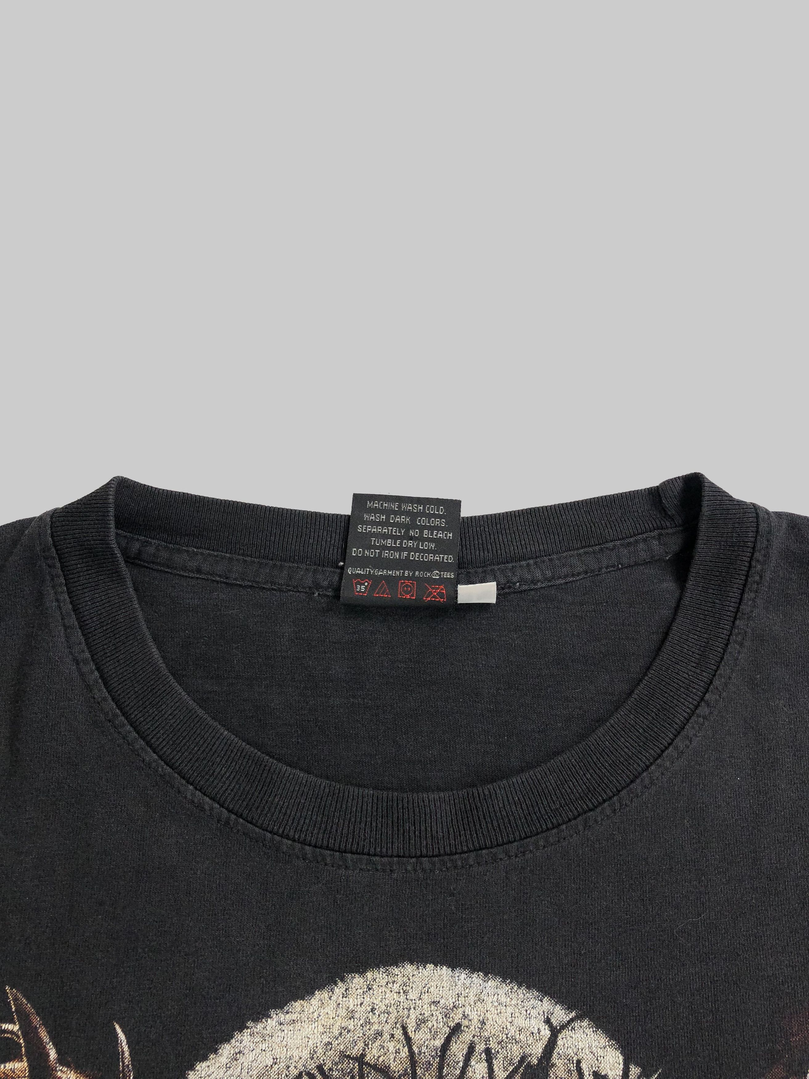 Band Tees Vintage 00s Slipknot (Stone Sour Marilyn Manson Linkin) Size US L / EU 52-54 / 3 - 13 Thumbnail