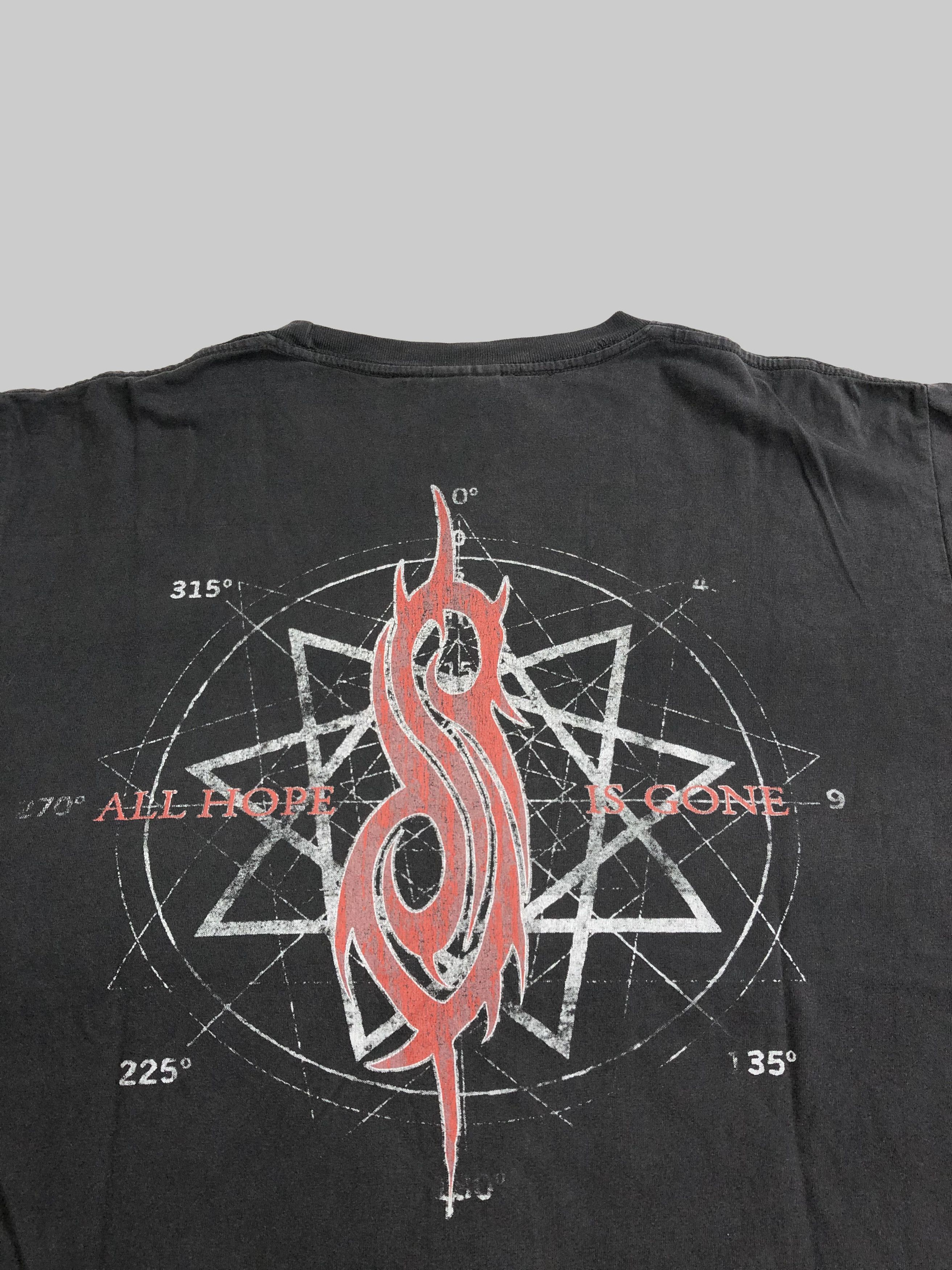 Band Tees Vintage 00s Slipknot (Stone Sour Marilyn Manson Linkin) Size US L / EU 52-54 / 3 - 8 Thumbnail