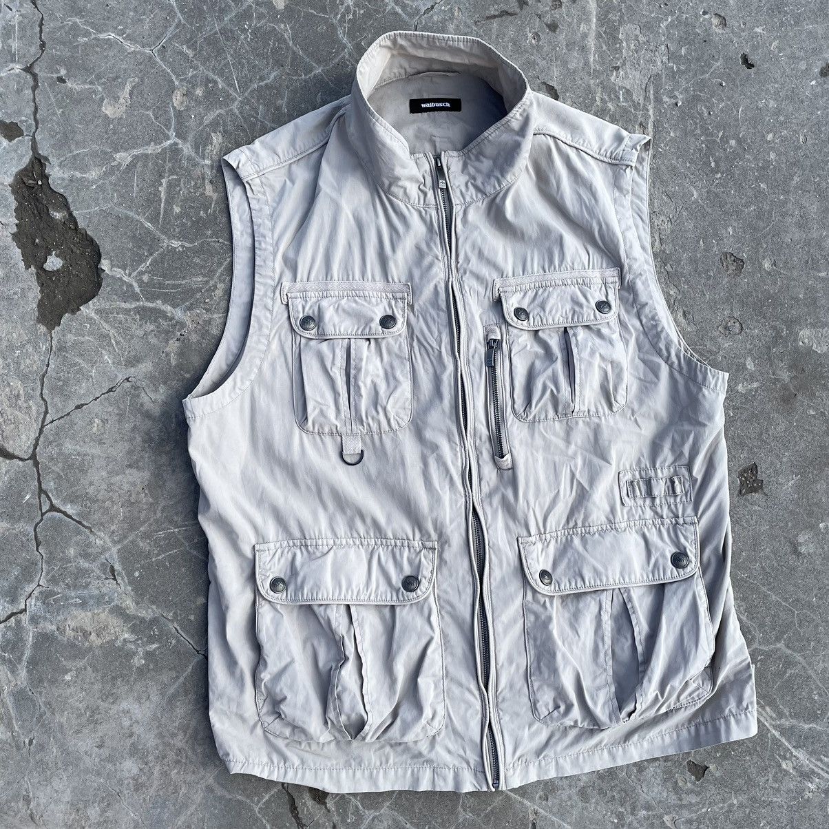 Vintage Vintage Outdoor Activities Vest Fishing Walbusch Y2K Street Size US XL / EU 56 / 4 - 6 Thumbnail