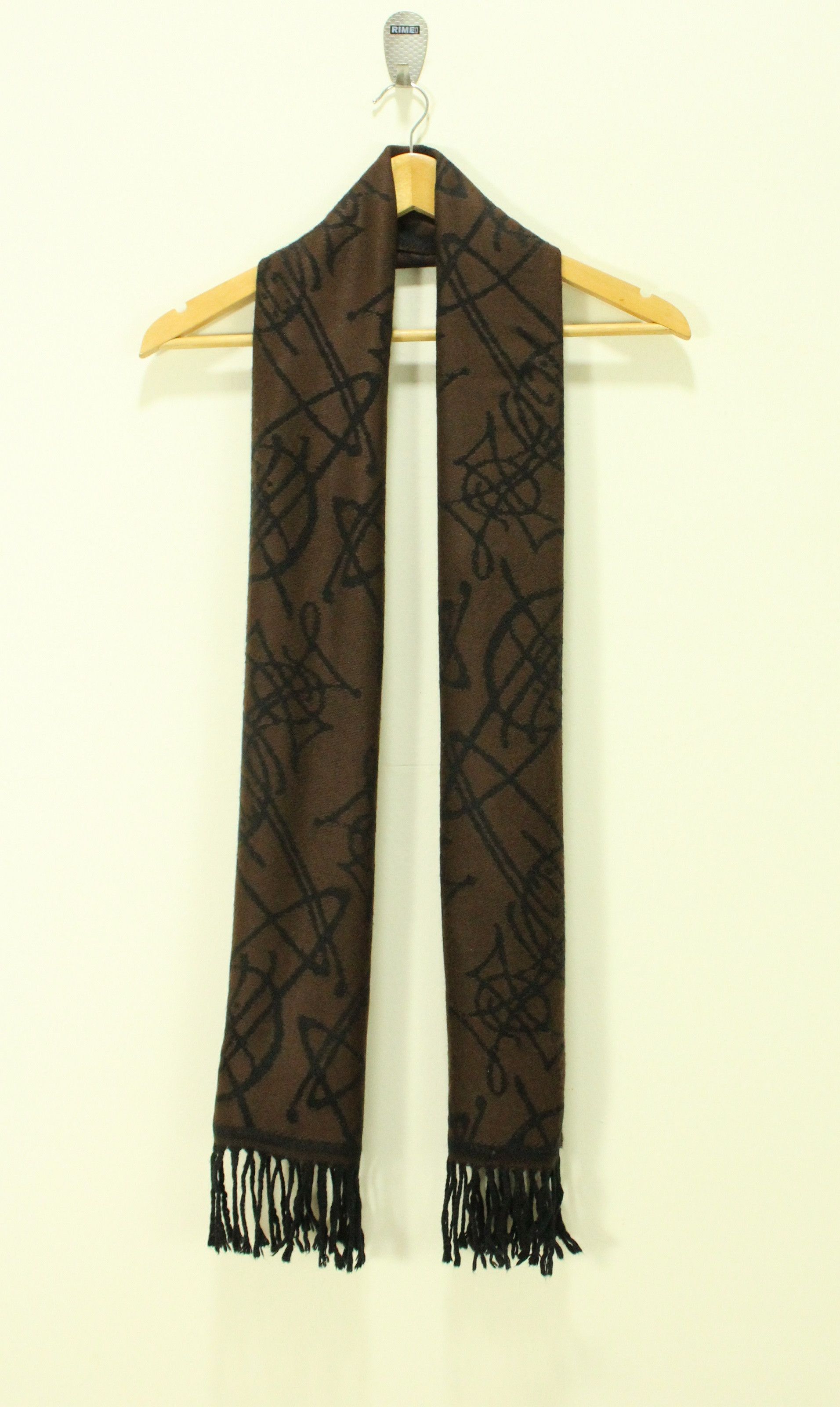 Vivienne Westwood INSANE 🔥 ORB Scarf VIVIENNE WESTWOOD Scarf Mufler 72" x 15" Size ONE SIZE - 6 Thumbnail