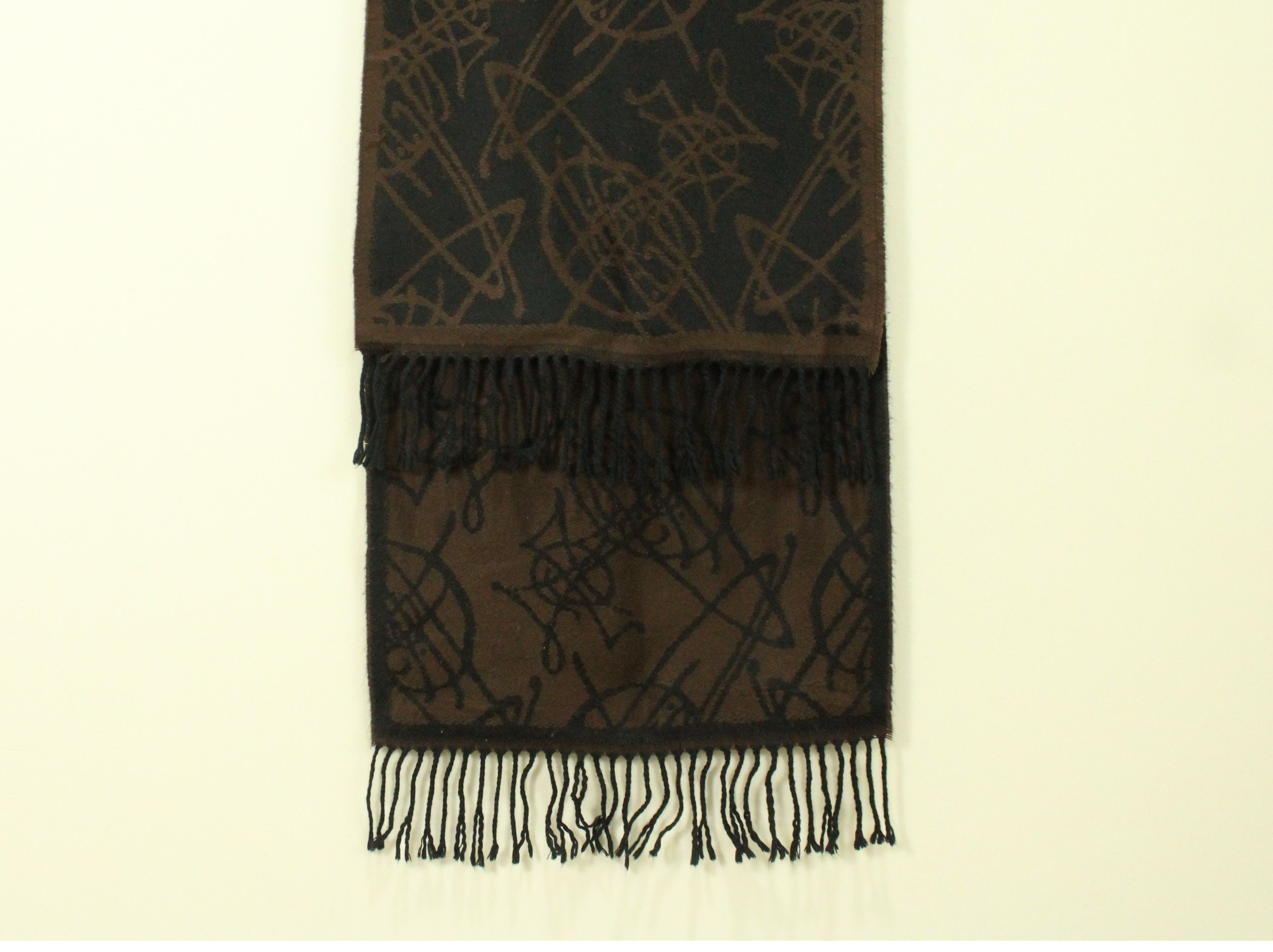 Vivienne Westwood INSANE 🔥 ORB Scarf VIVIENNE WESTWOOD Scarf Mufler 72" x 15" Size ONE SIZE - 4 Thumbnail