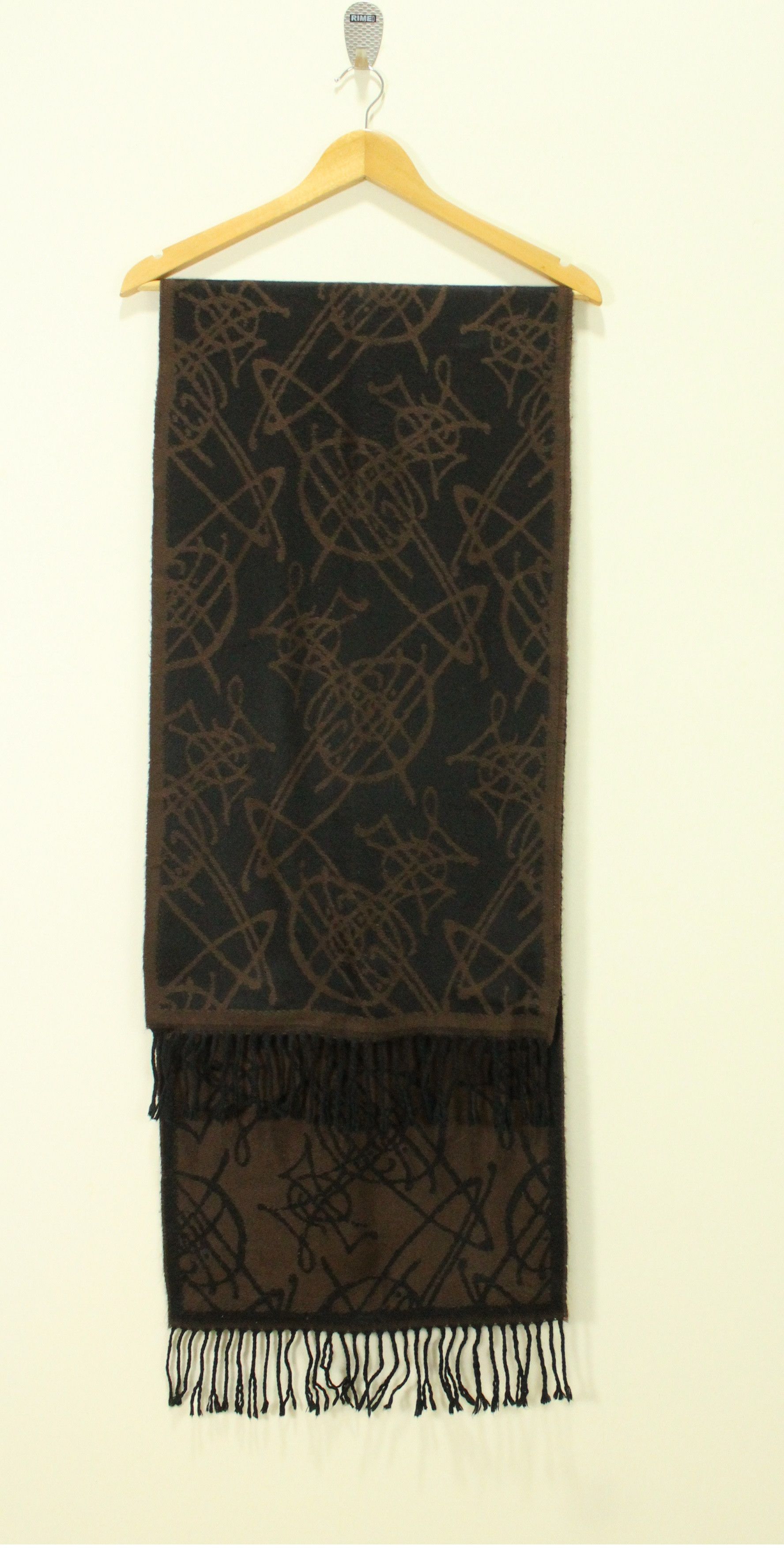 Vivienne Westwood INSANE 🔥 ORB Scarf VIVIENNE WESTWOOD Scarf Mufler 72" x 15" Size ONE SIZE - 2 Thumbnail